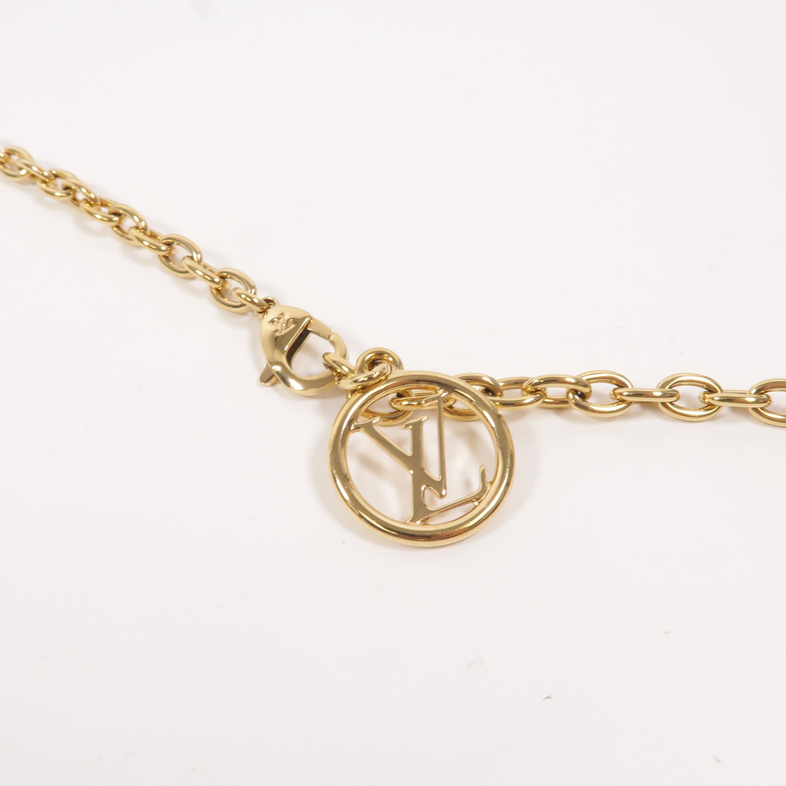 LOUIS VUITTON Monogram Wallet On Chain Lily鏈帶肩背袋