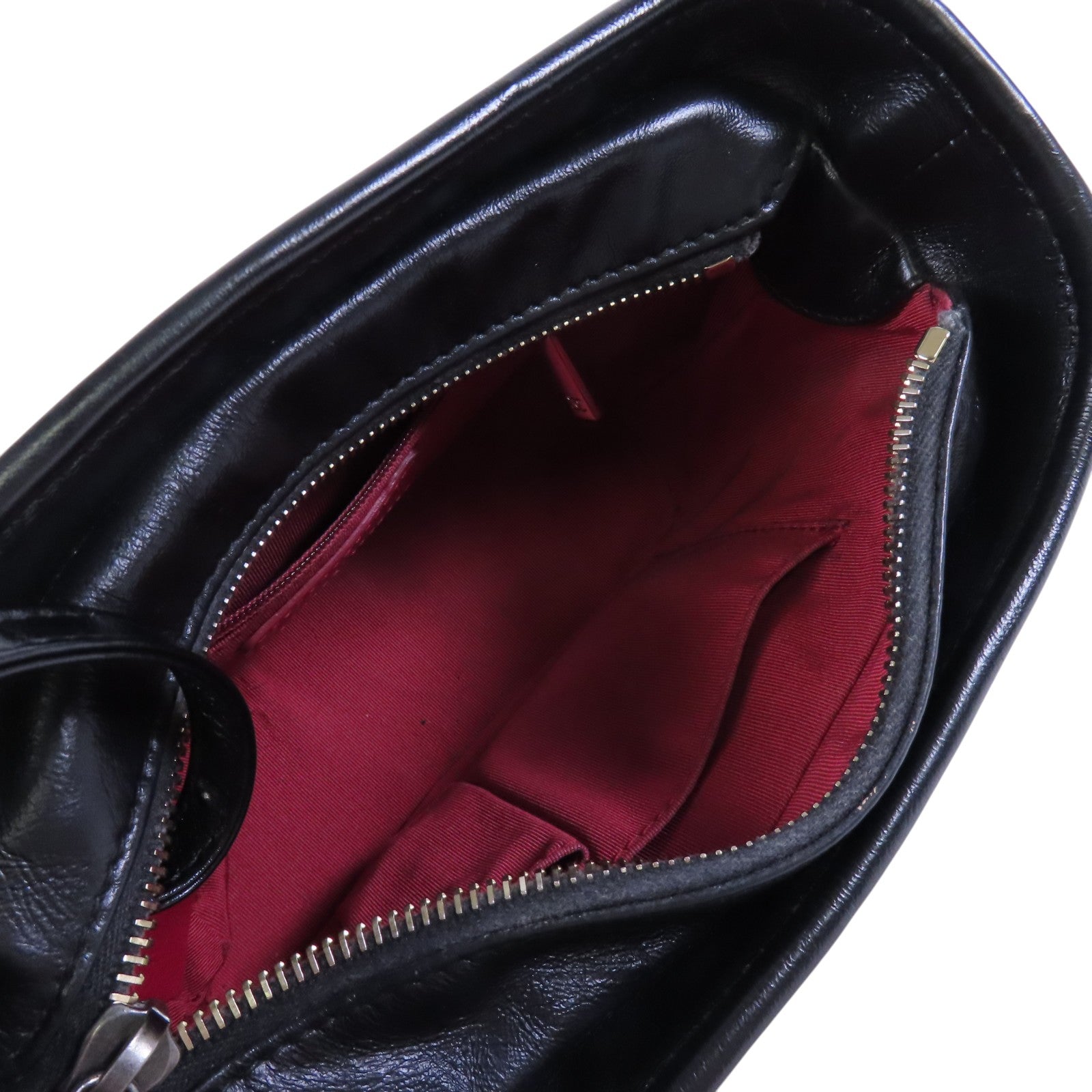 CHANEL 牛皮皮革Gabrielle Small金扣鏈帶肩背袋