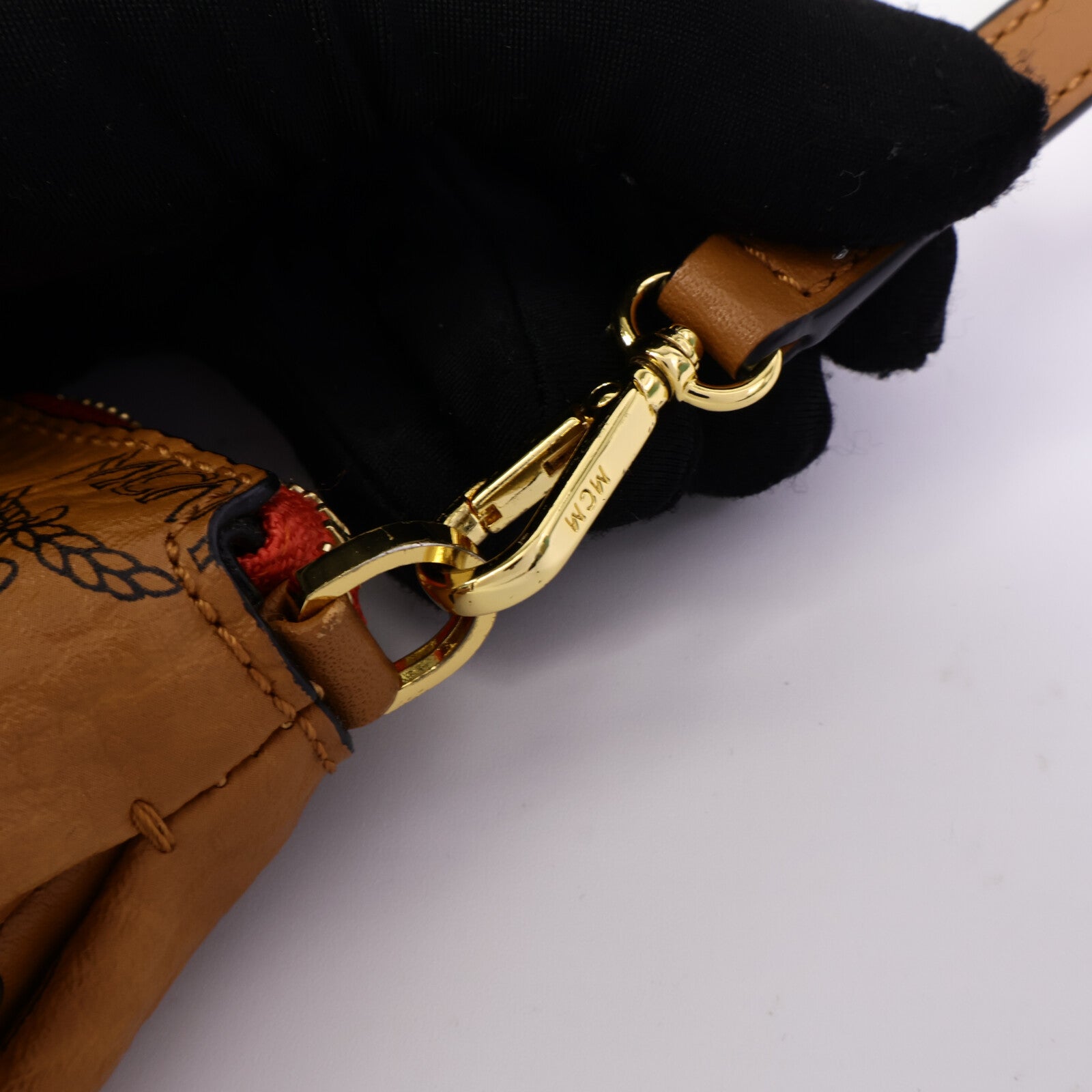 MCM 塗層帆布Shoulder Bag肩背袋