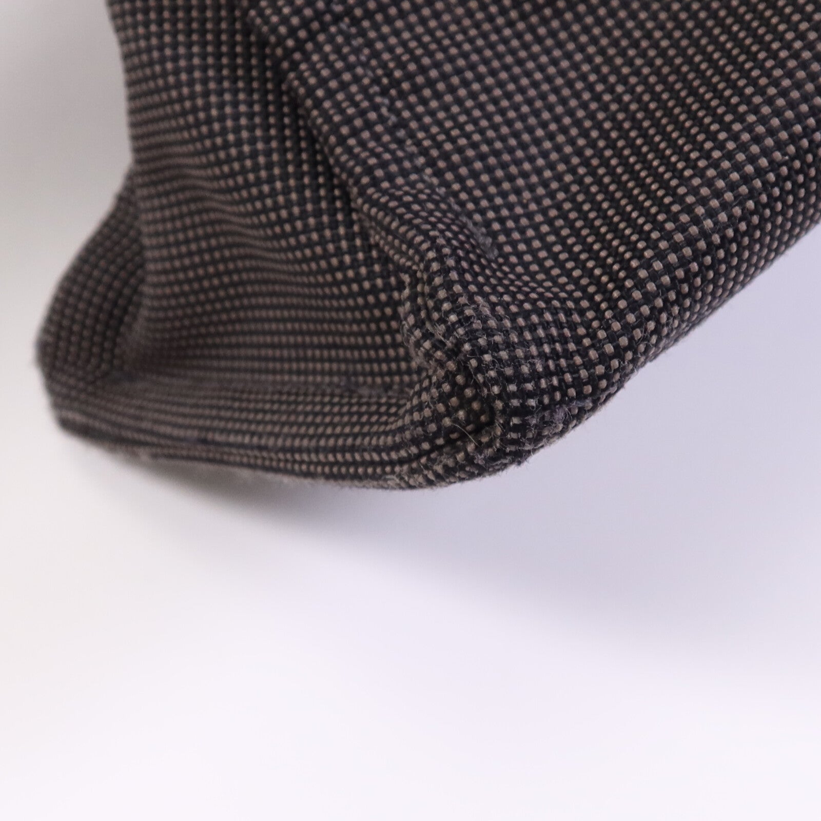 HERMES 帆布Herline GM銀扣手挽袋