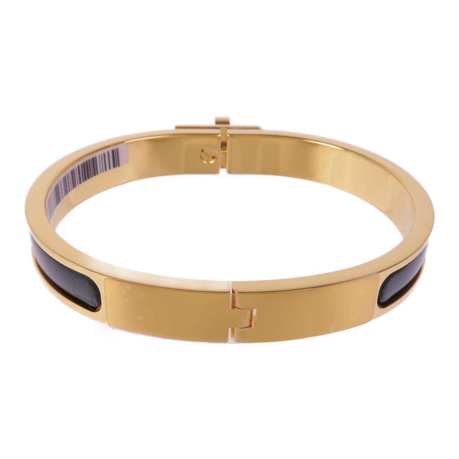 HERMES 琺瑯/金屬Mini Clic Kelly Bracelet手鐲