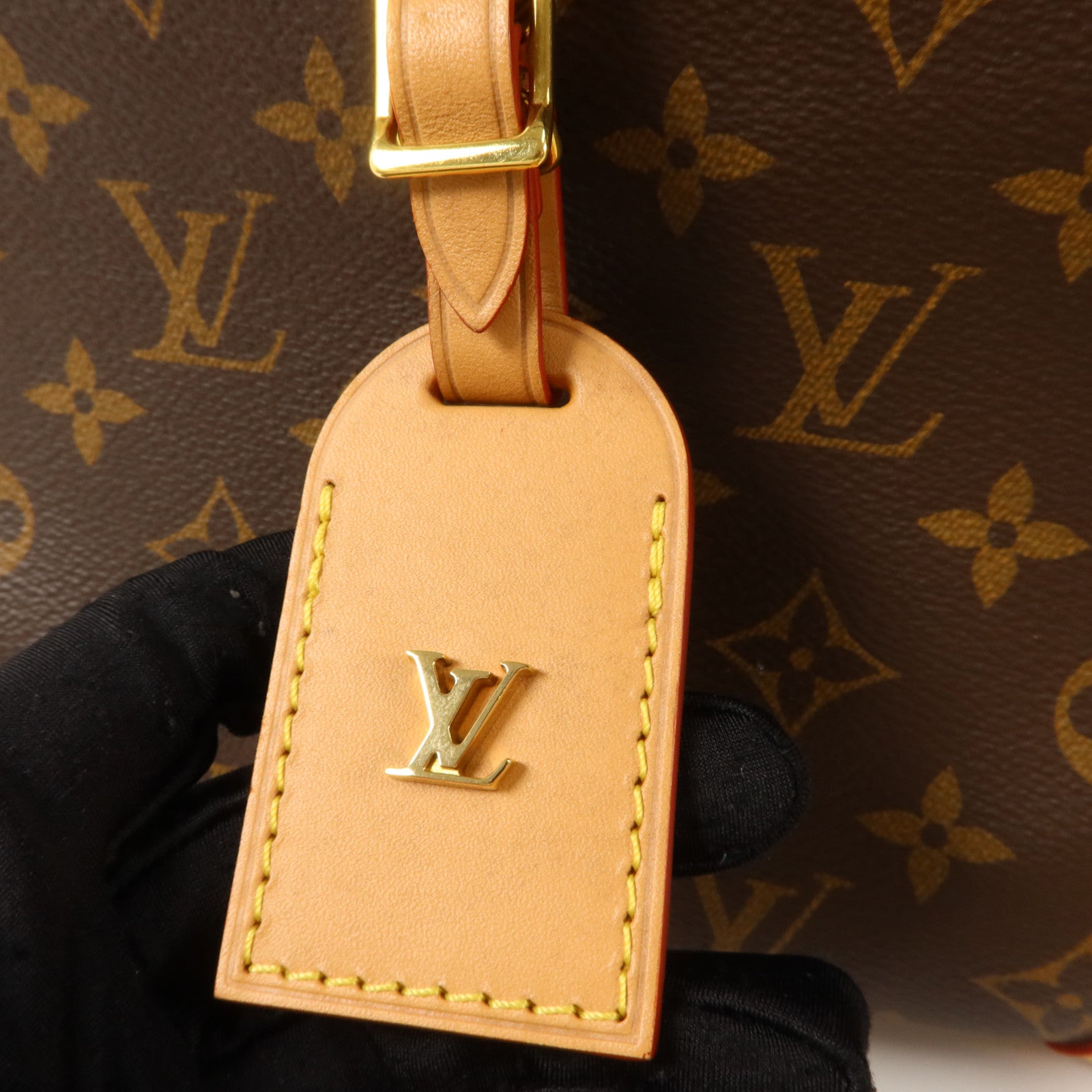 LOUIS VUITTON Monogram Odeon PM金扣肩背袋