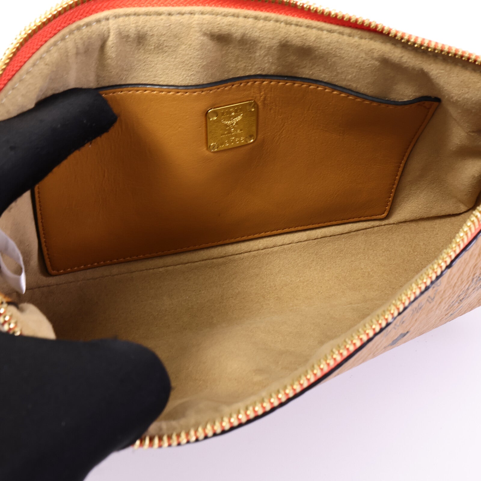 MCM 塗層帆布Shoulder Bag肩背袋