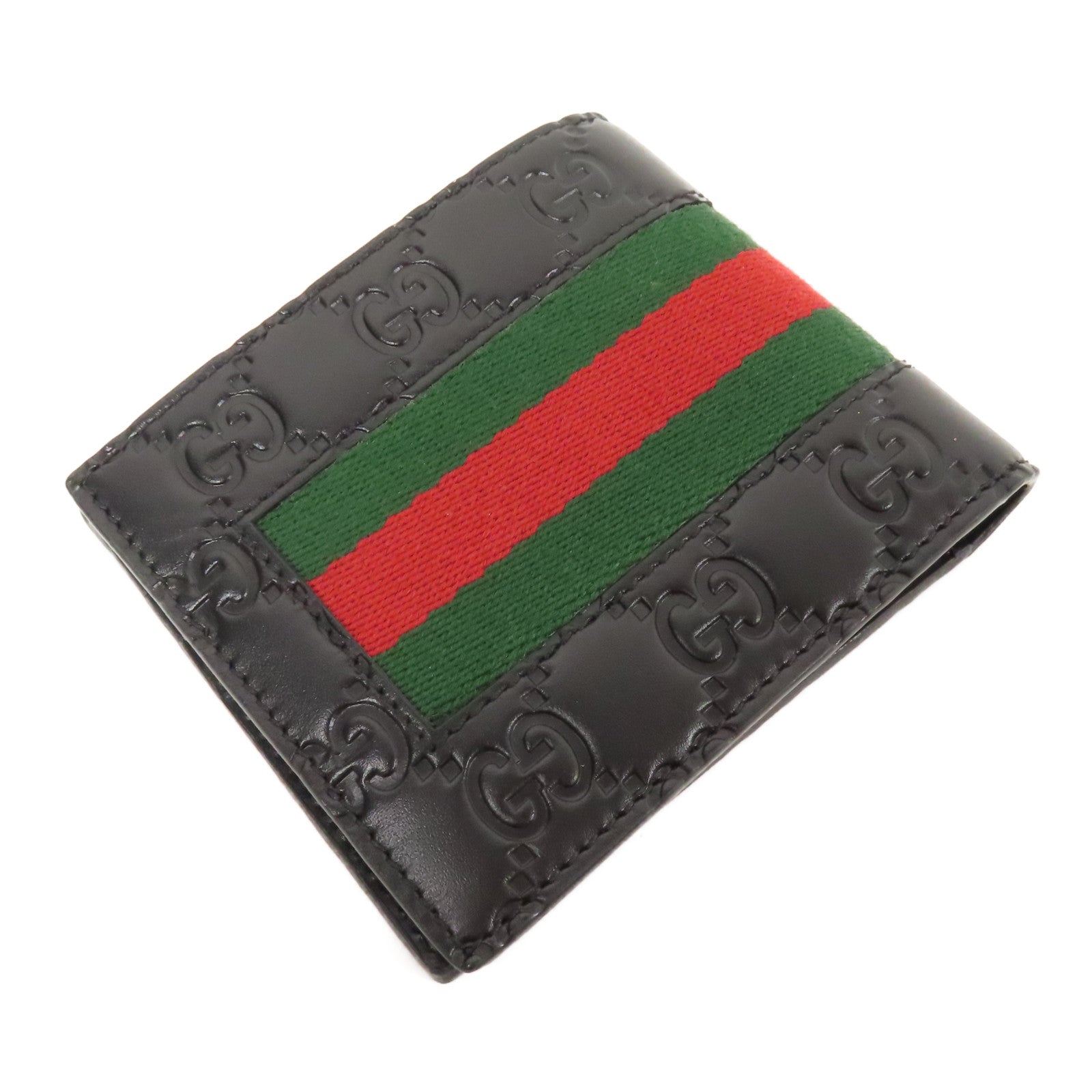 GUCCI 牛皮皮革GG Supreme Wallet錢包