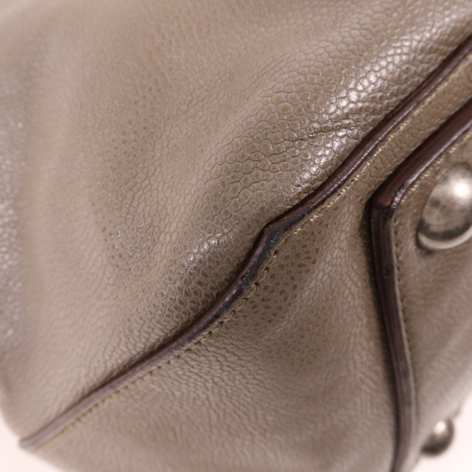 CHANEL 牛皮皮革2 Way Shoulder Bag金扣手挽肩背兩用袋