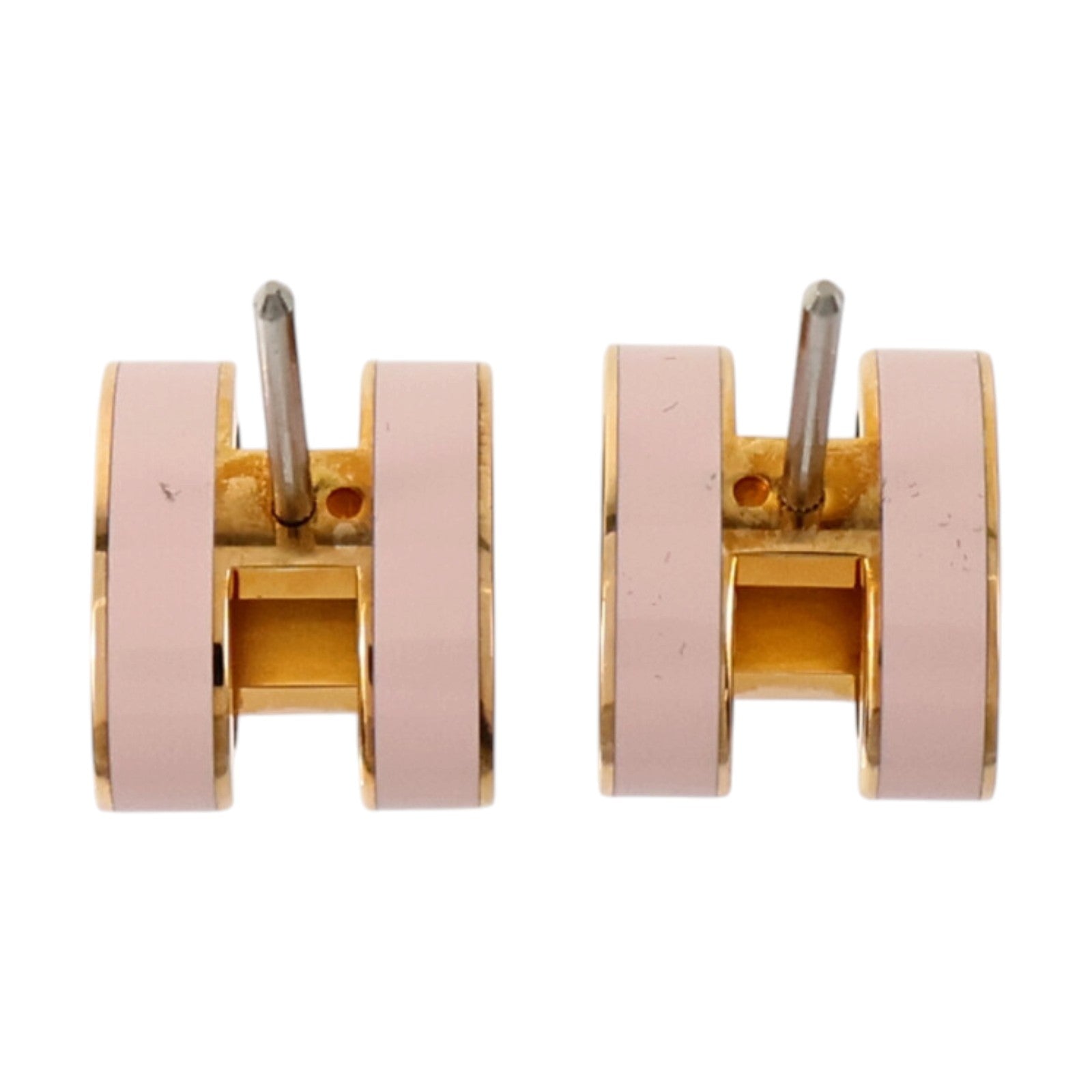 HERMES 金屬/琺瑯Pop H Earrings耳環