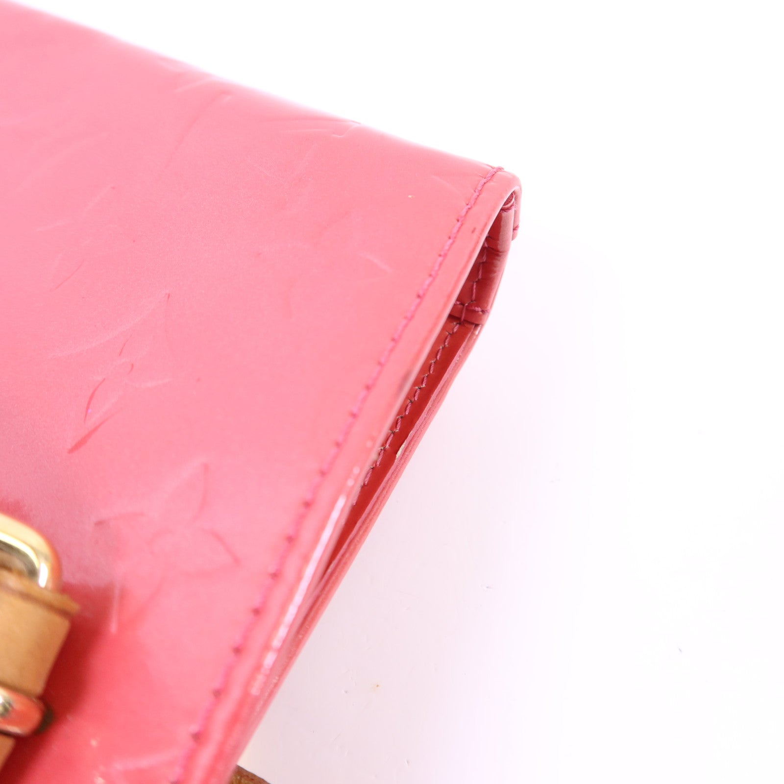 LOUIS VUITTON Vernis Brentwood金扣肩背袋