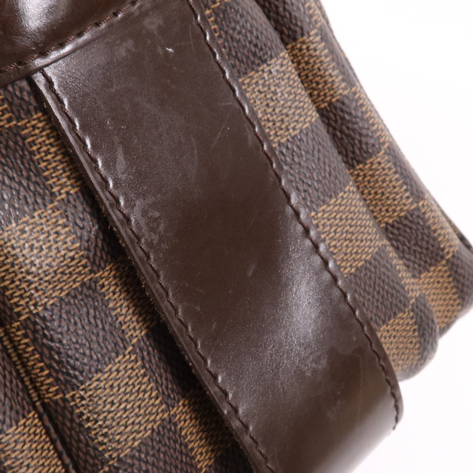 LOUIS VUITTON Damier Naviglio金扣肩背袋