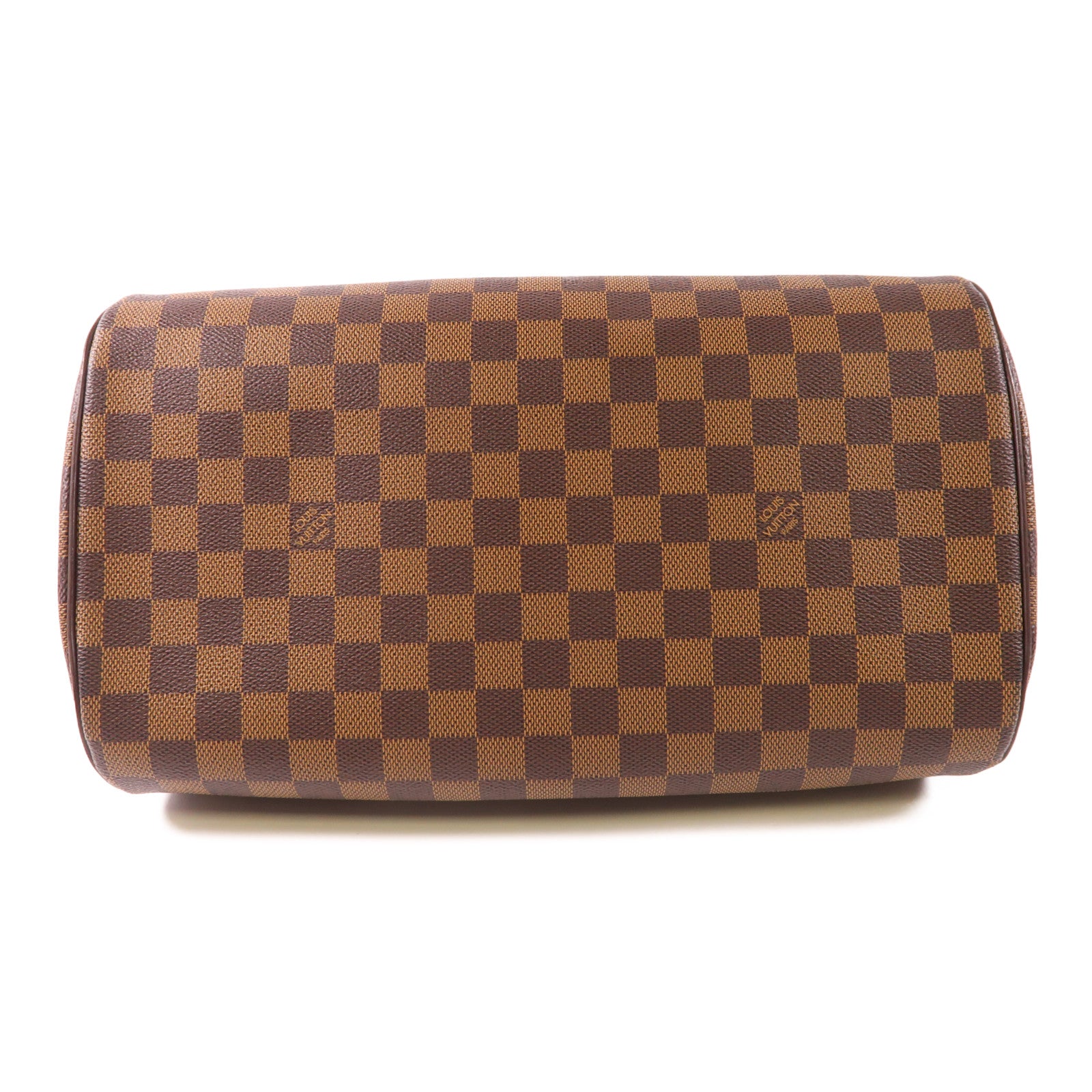 LOUIS VUITTON Damier Ribera MM金扣手挽袋