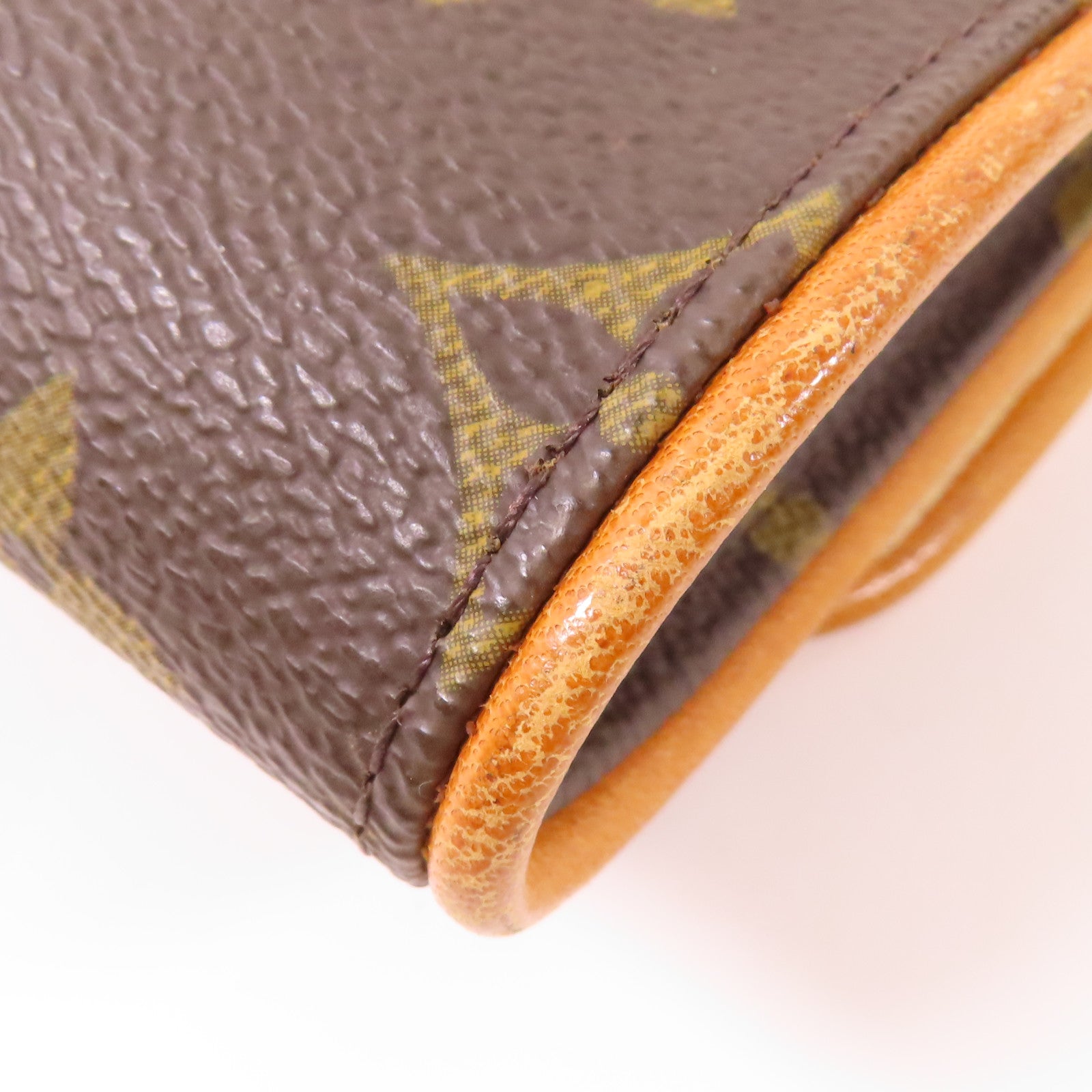 LOUIS VUITTON Monogram Pochette Twin GM金扣肩背袋