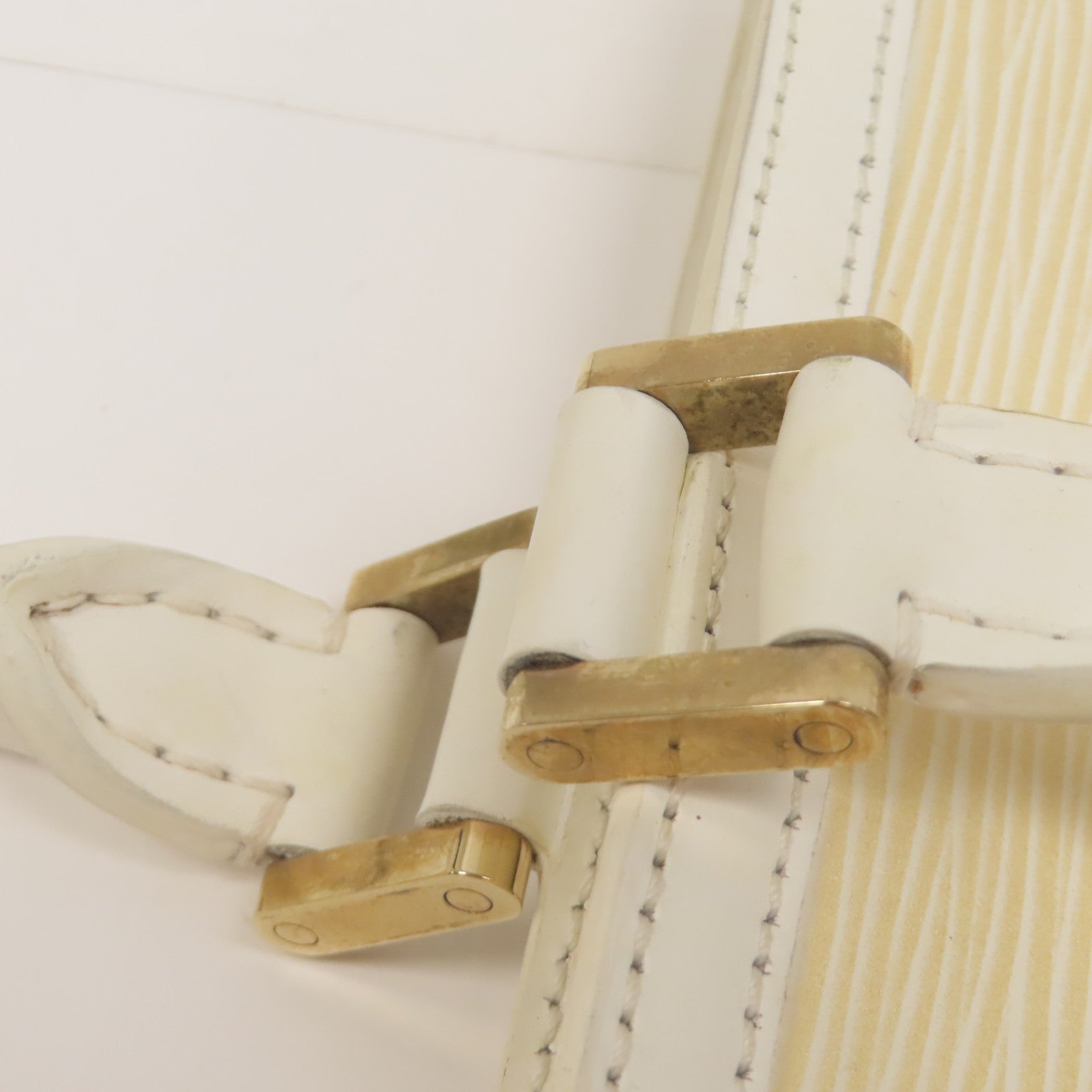 LOUIS VUITTON 【激減優惠】Epi Hand Bag金扣手挽袋黃色