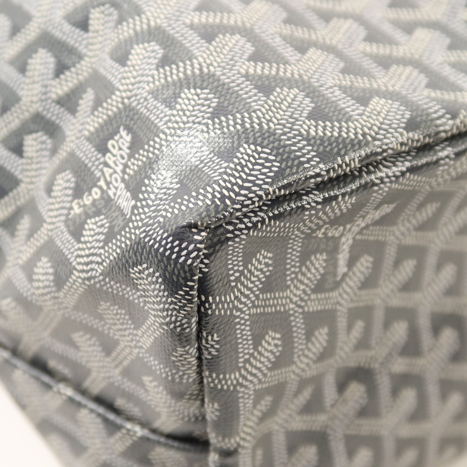 GOYARD 塗層帆布Saint Louis PM銀扣肩背袋