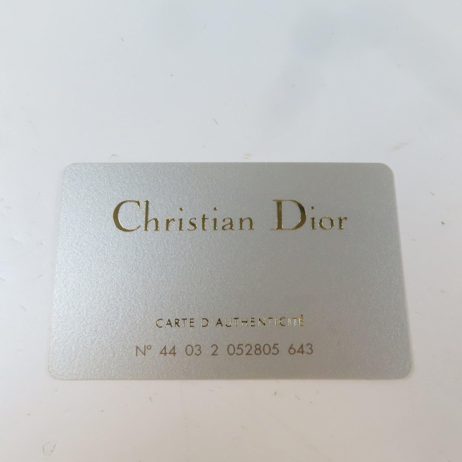 Dior 尼龍Hand Bag銀扣手挽袋卡其色