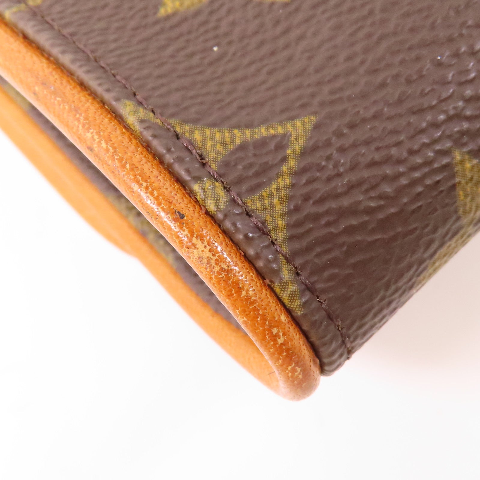 LOUIS VUITTON Monogram Pochette Twin GM金扣肩背袋