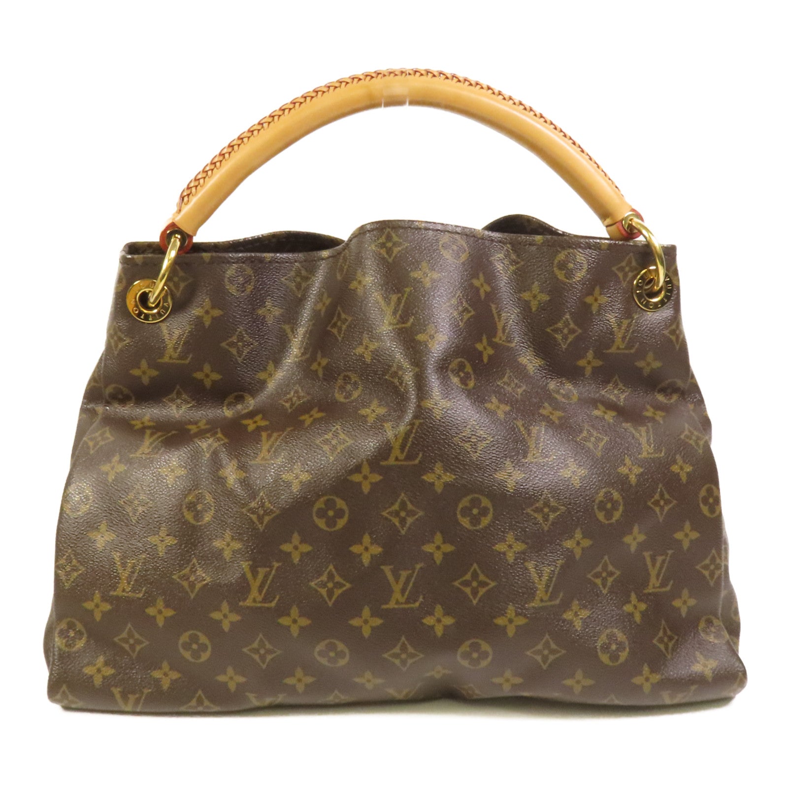 LOUIS VUITTON Monogram Artsy MM金扣肩背袋