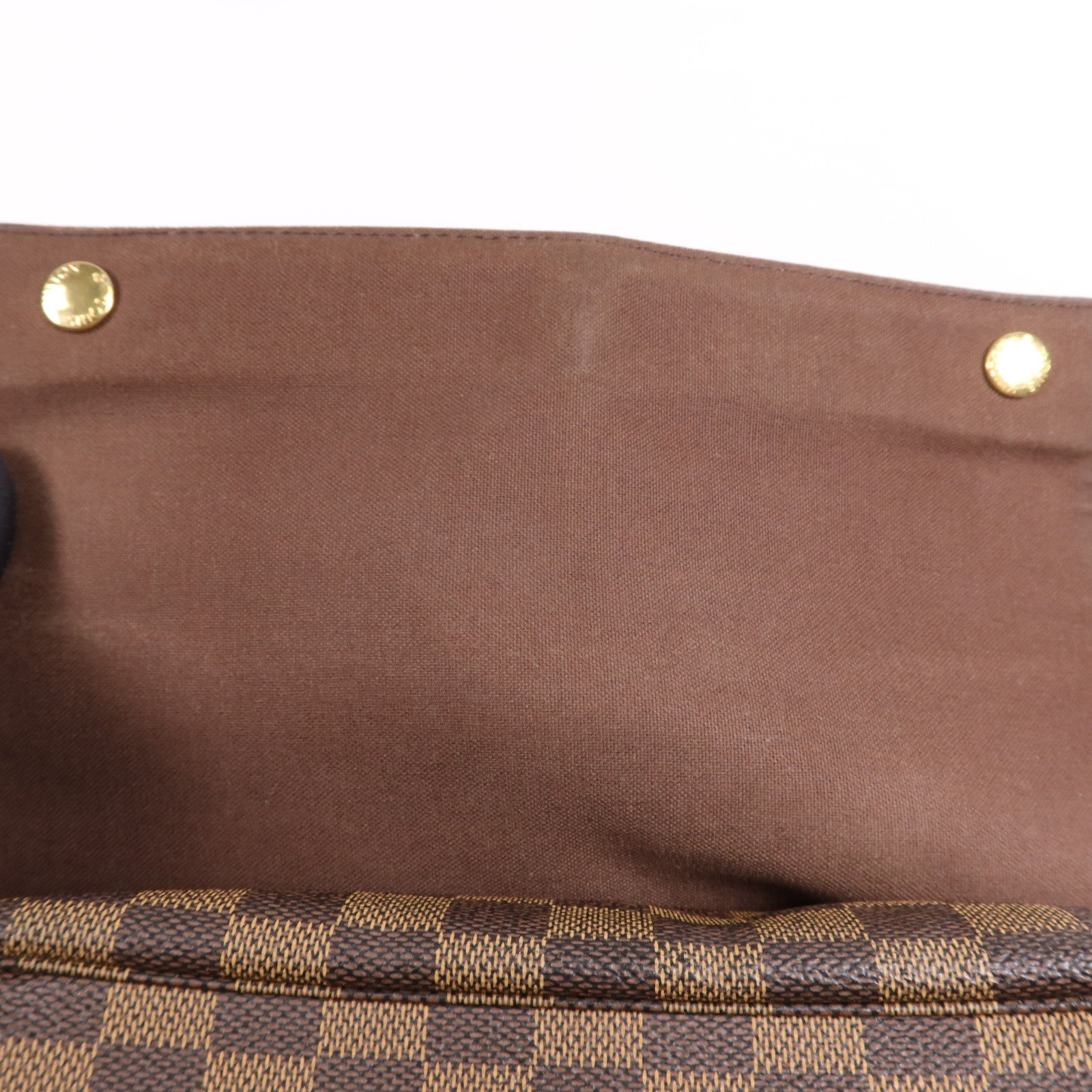 LOUIS VUITTON Damier Naviglio金扣肩背袋