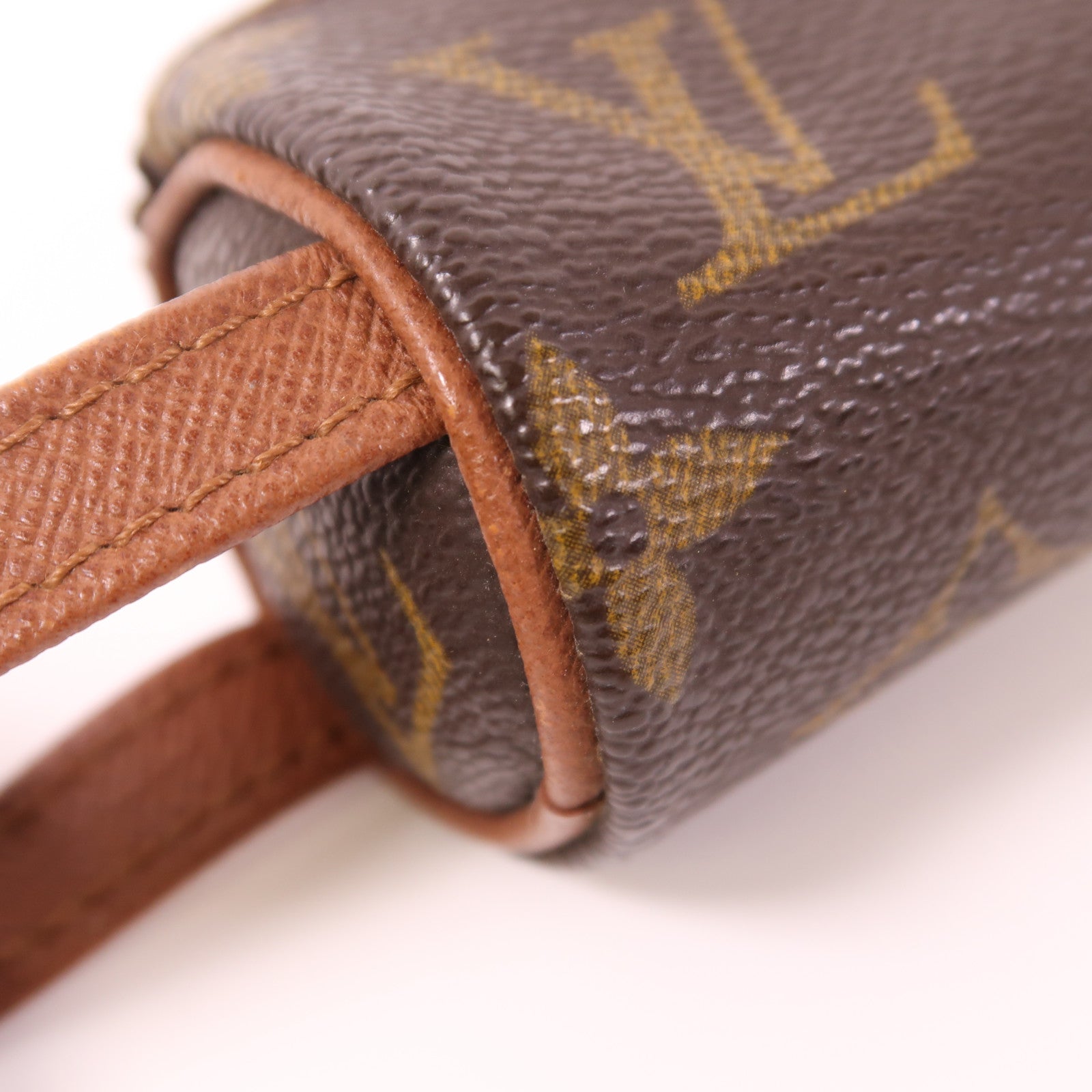 LOUIS VUITTON Monogram Micro Papillon Coin Case金扣零錢包