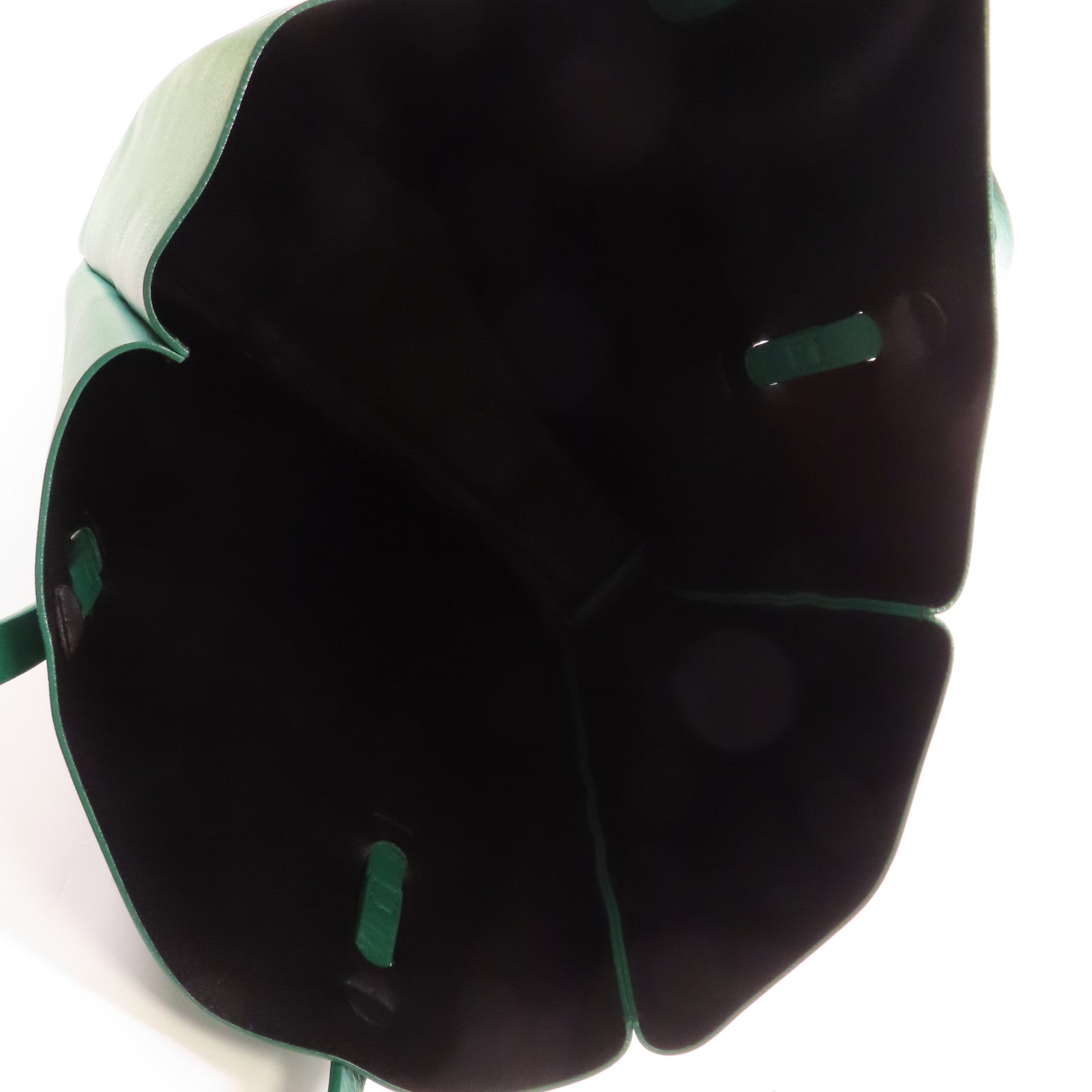 BALENCIAGA Tote Bag Calfskin Leather 475199 Green