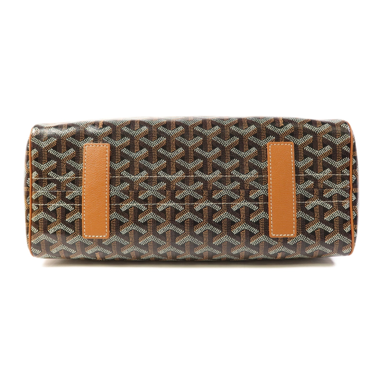 GOYARD 塗層帆布Rouette銀扣肩背袋