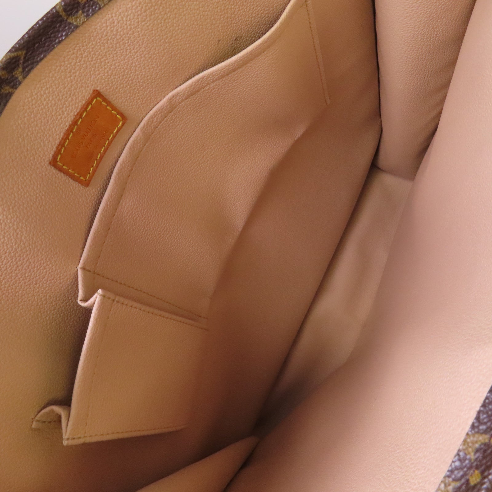 LOUIS VUITTON Monogram Sac Plat Tote Bag手挽袋啡色
