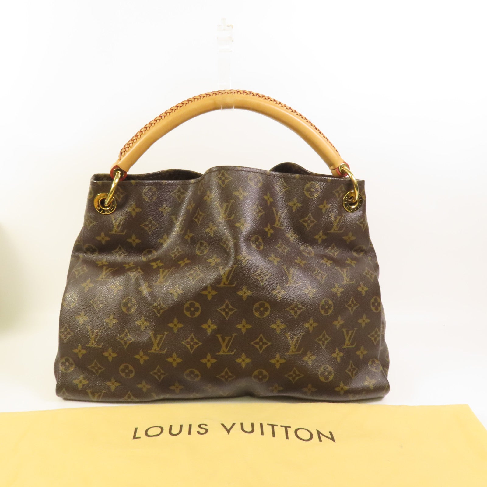 LOUIS VUITTON Monogram Artsy MM金扣肩背袋
