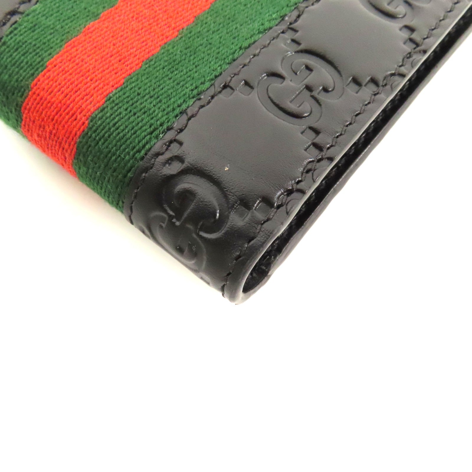 GUCCI 牛皮皮革GG Supreme Wallet錢包