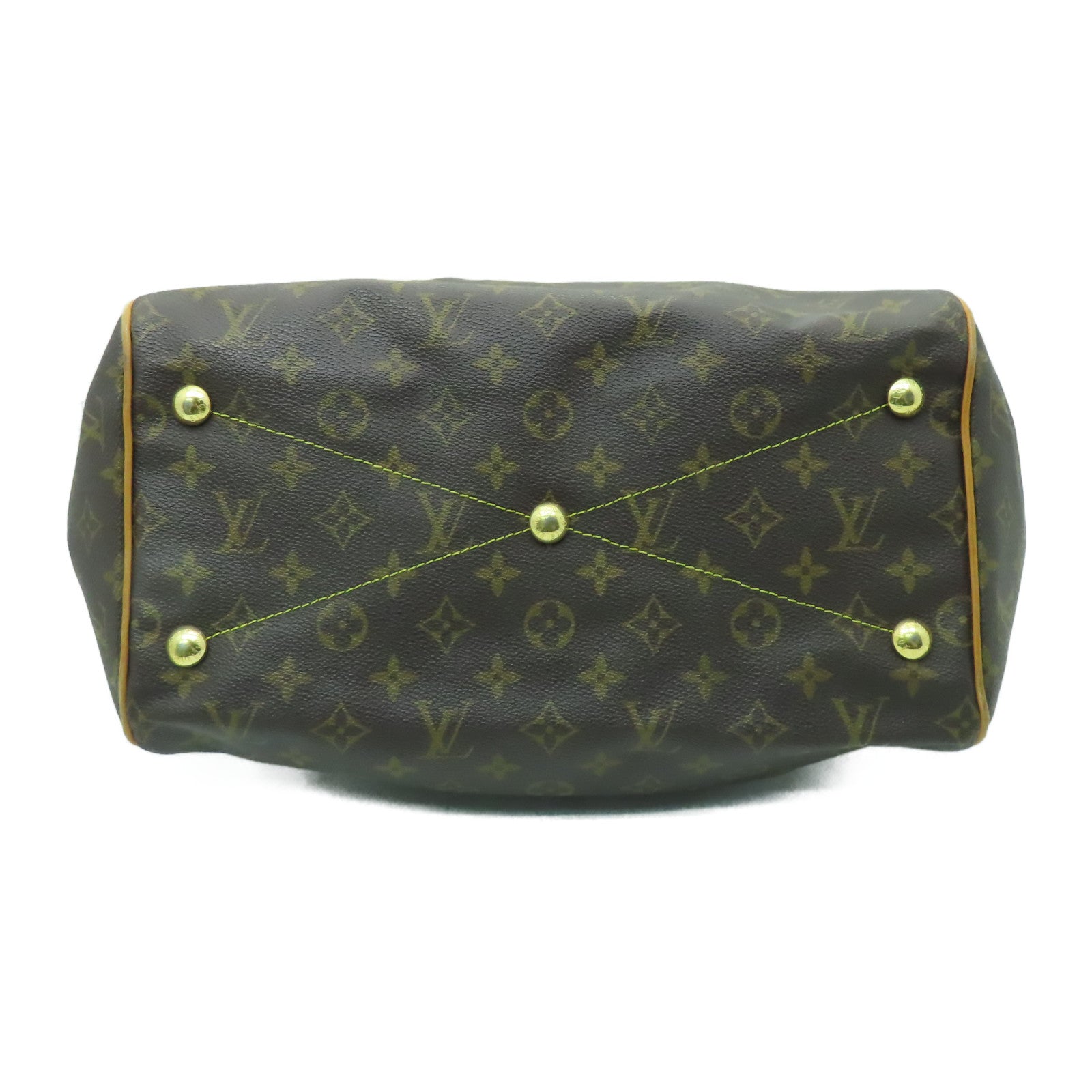 LOUIS VUITTON **【激減優惠】Monogram Tivoli GM金扣手挽袋/肩背袋啡色
