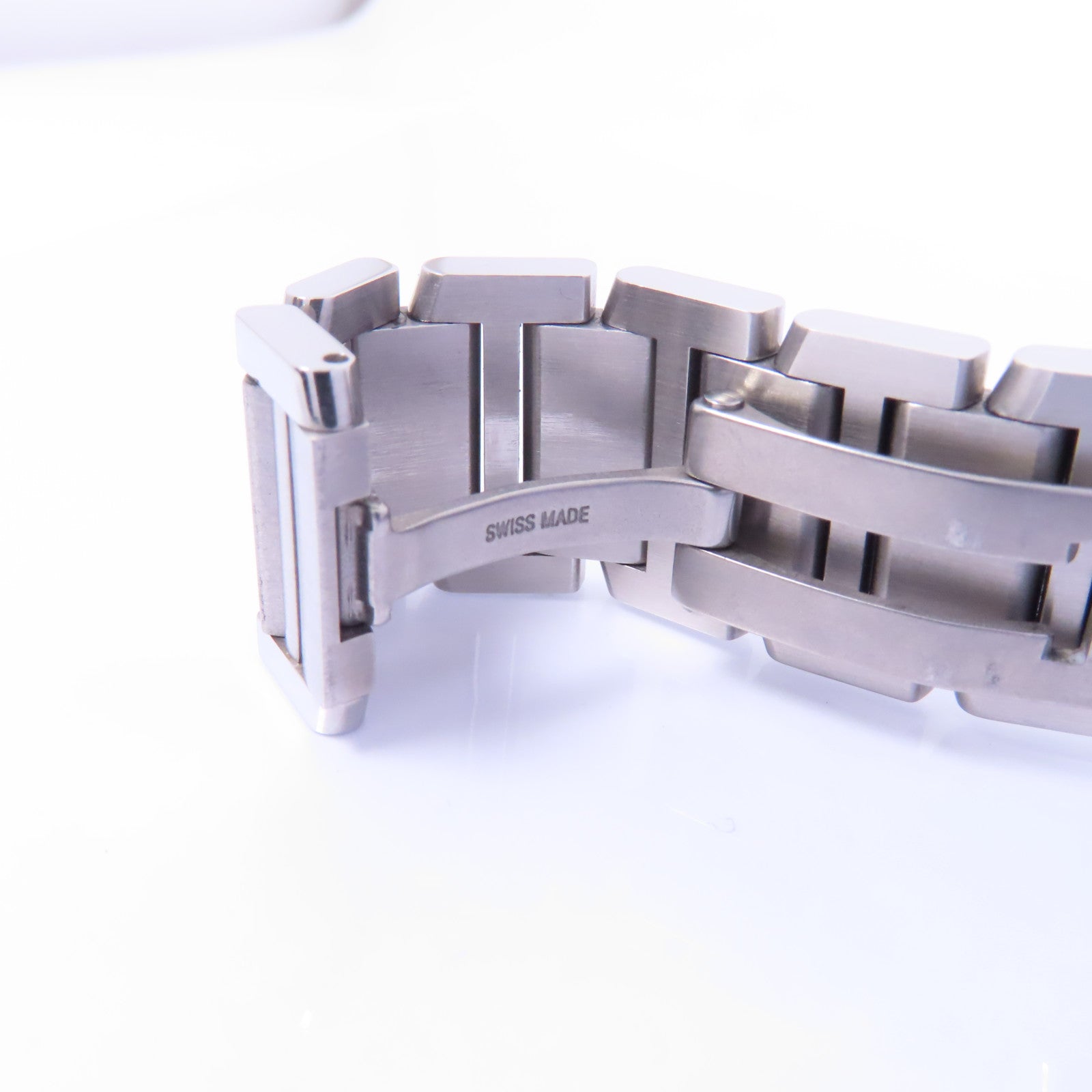 CARTIER Tank Francaise不鏽鋼手錶石英機芯白色