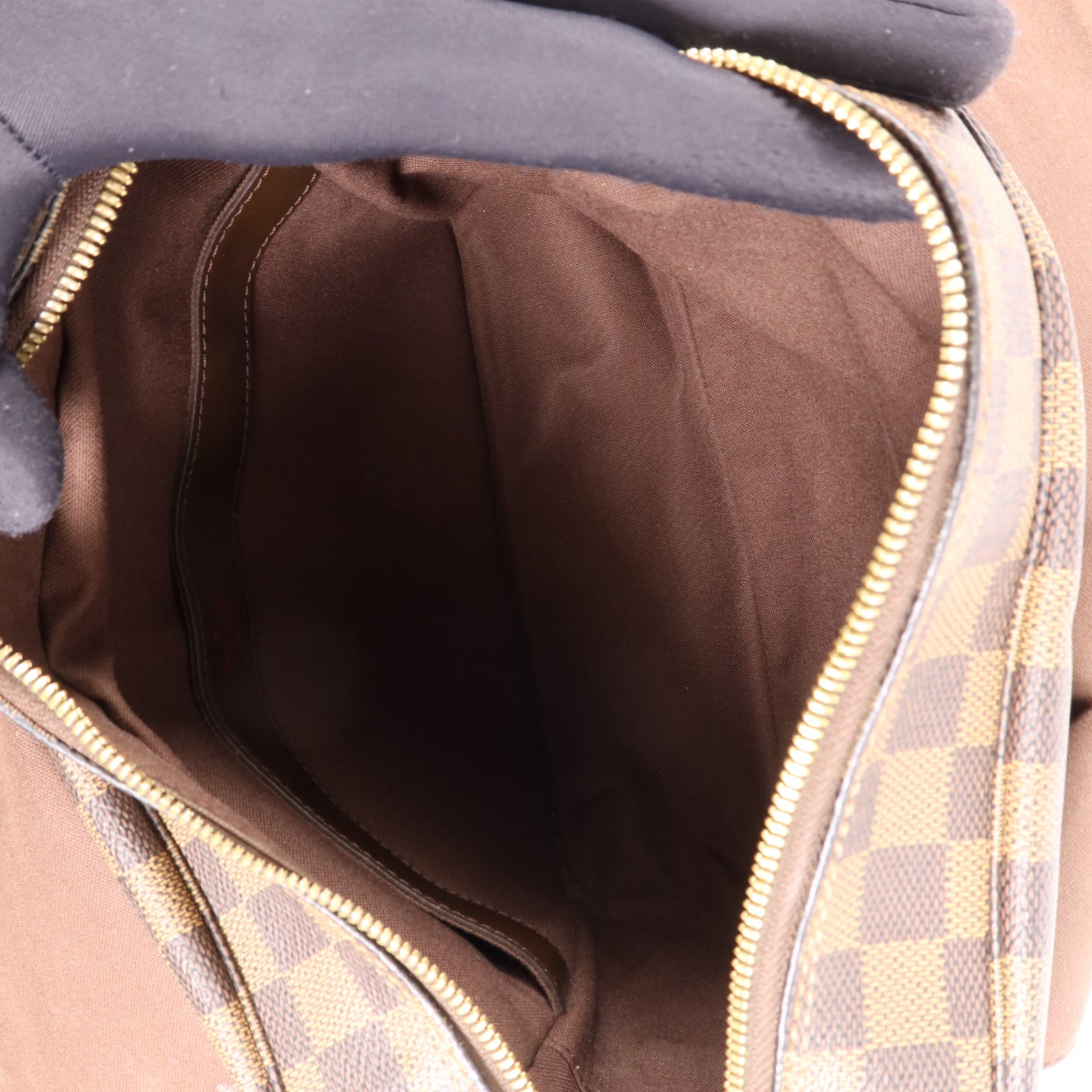 LOUIS VUITTON Damier Naviglio金扣肩背袋