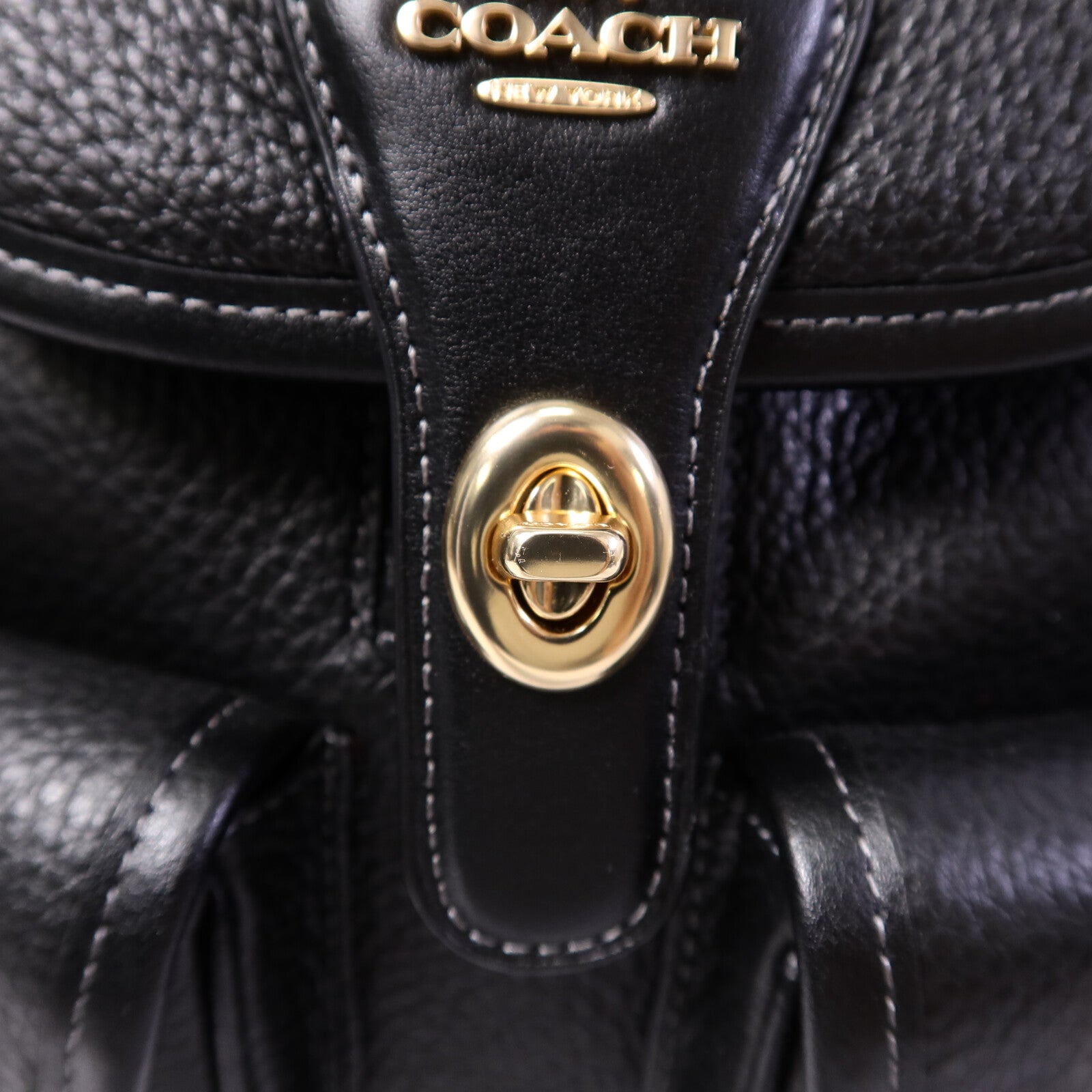 COACH 牛皮皮革Backpack背包