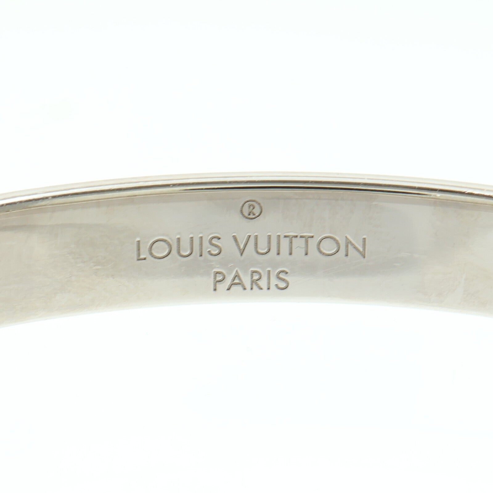 LOUIS VUITTON 金屬Nanogram Cuff手鐲