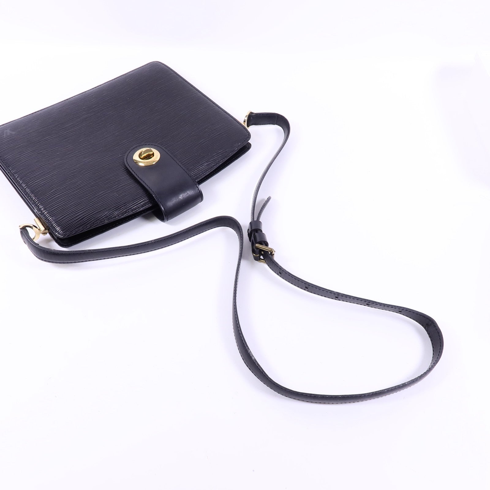 LOUIS VUITTON Epi Capuchin金扣肩背袋