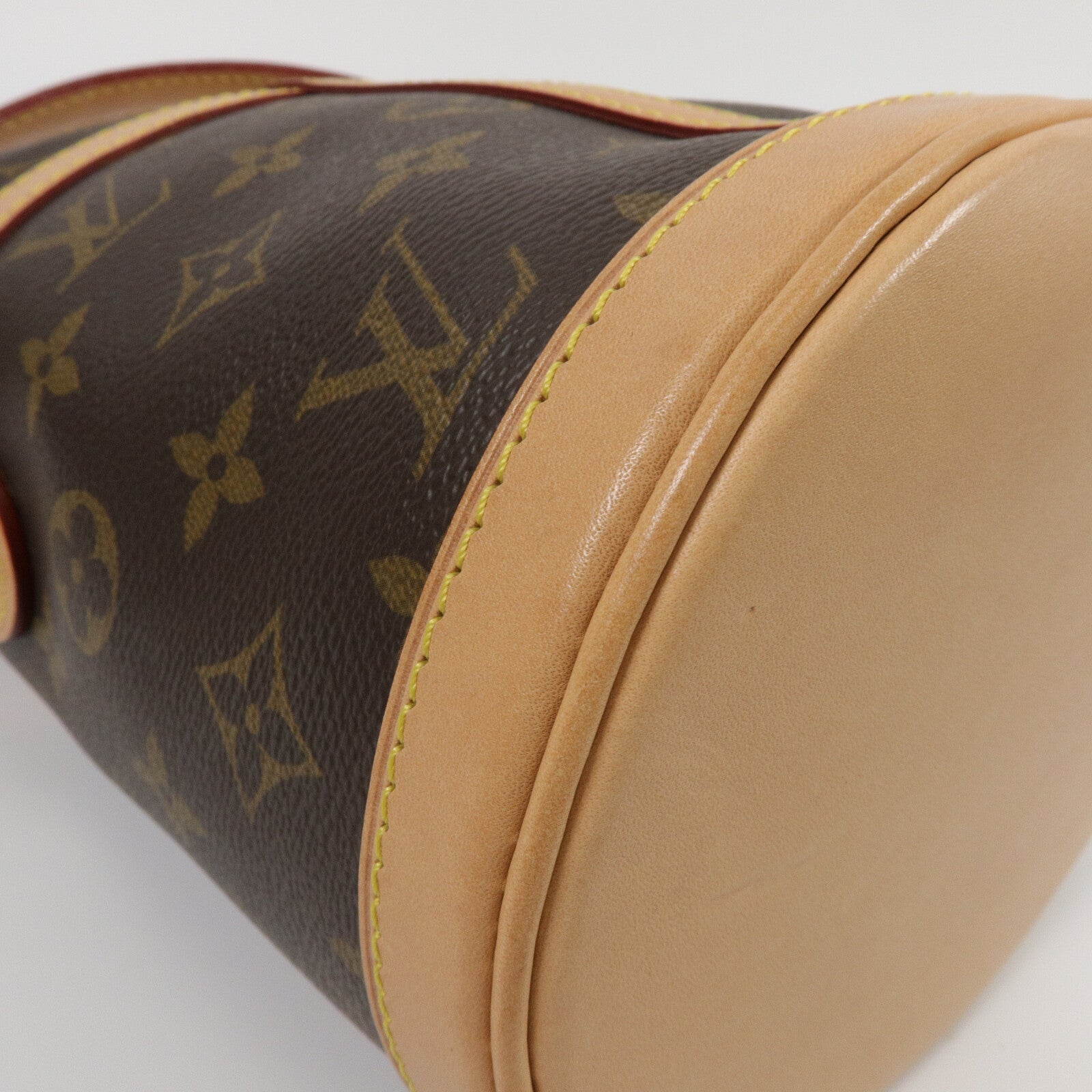 LOUIS VUITTON Monogram Duffle金扣手挽肩背兩用袋棕色