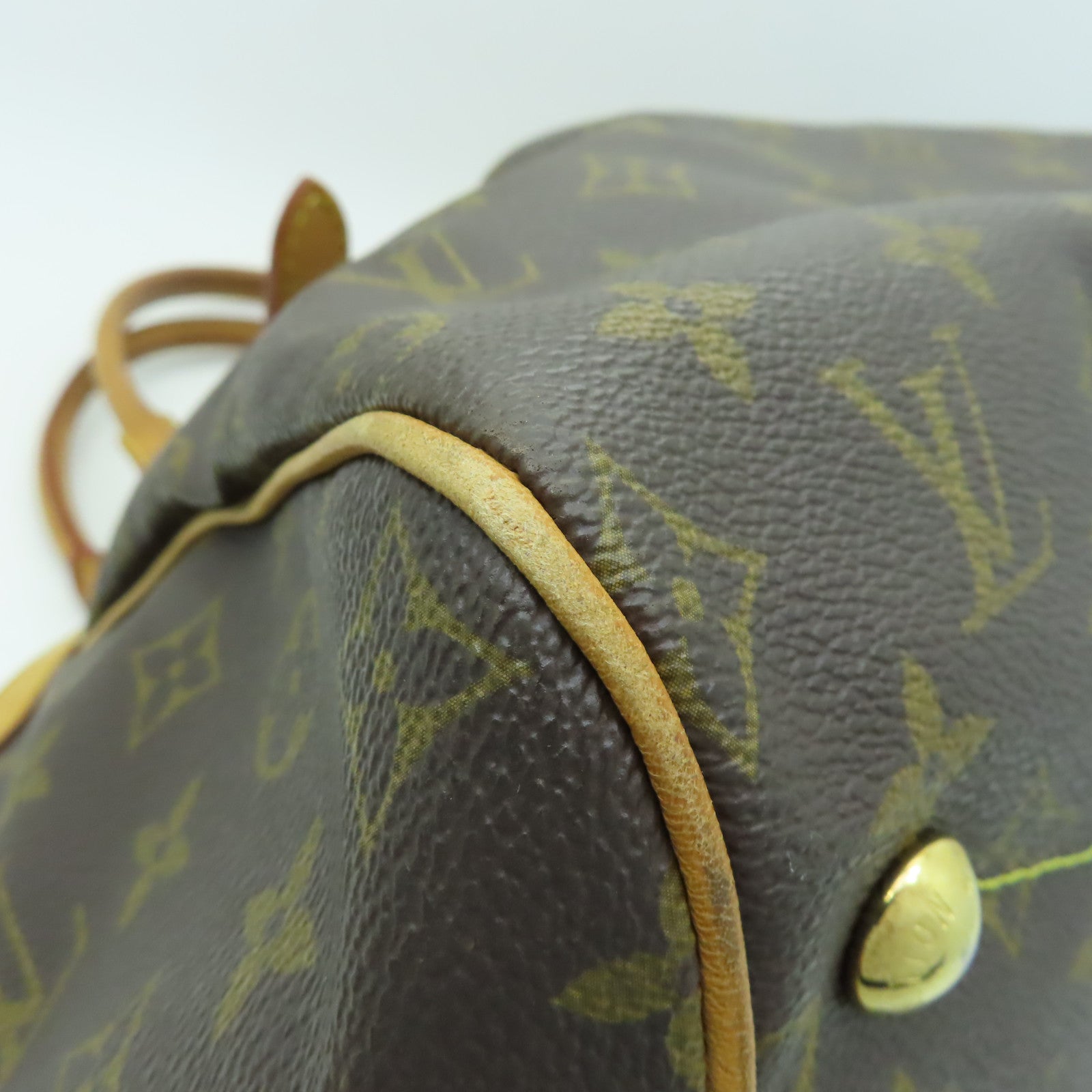 LOUIS VUITTON **【激減優惠】Monogram Tivoli GM金扣手挽袋/肩背袋啡色