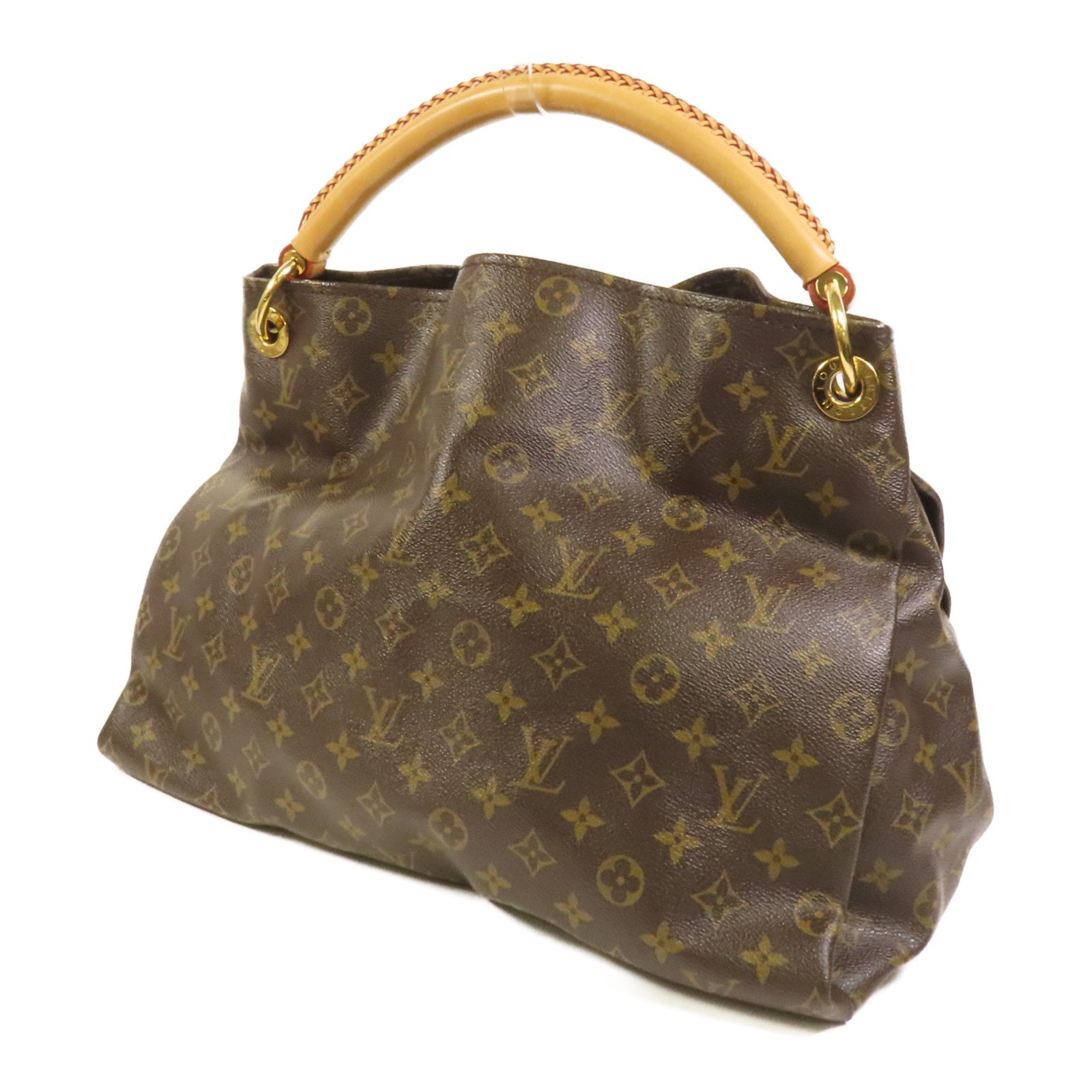 LOUIS VUITTON Monogram Artsy MM金扣肩背袋