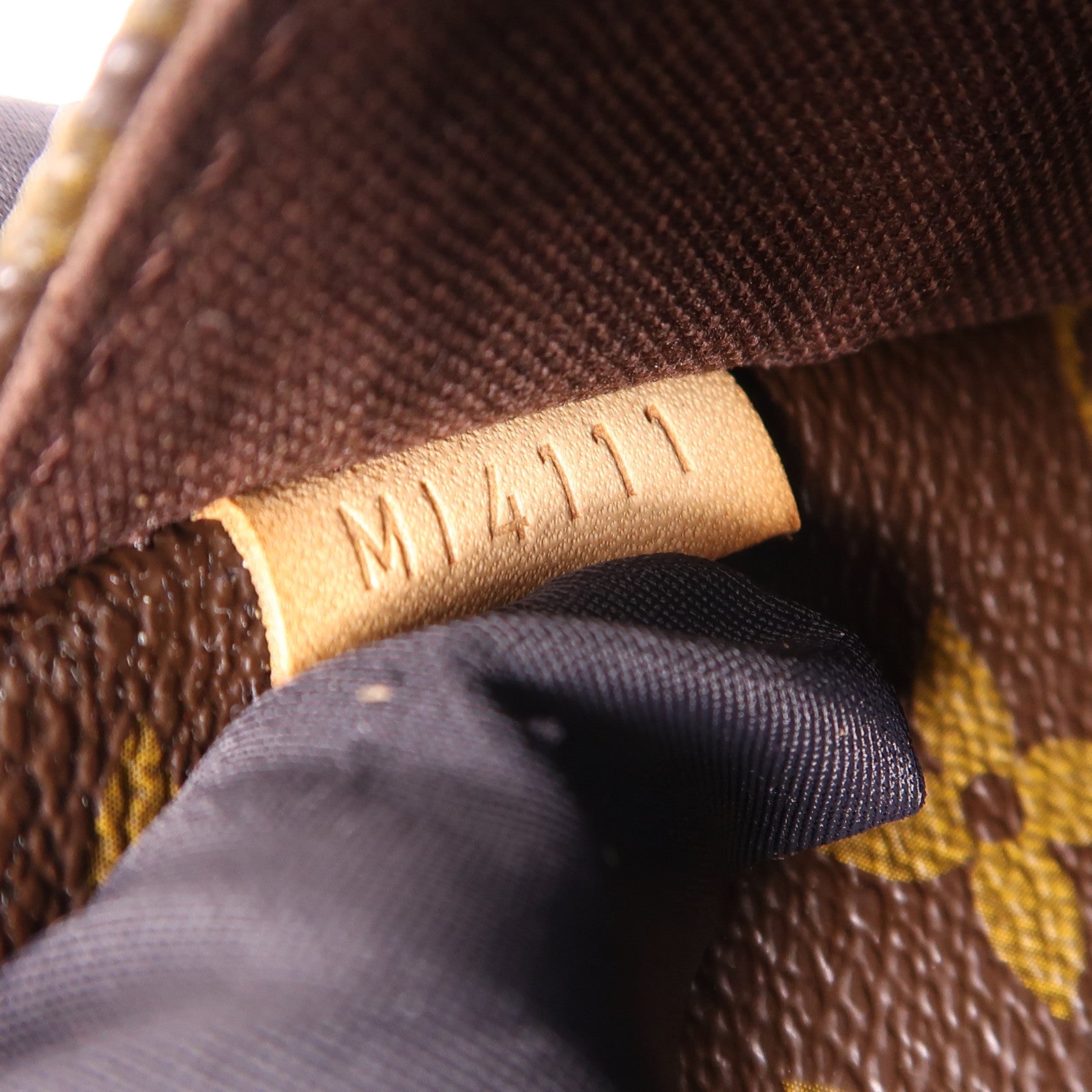 LOUIS VUITTON LV GHW Menilmontant MM Shoulder Bag M40473 Monogram Brown