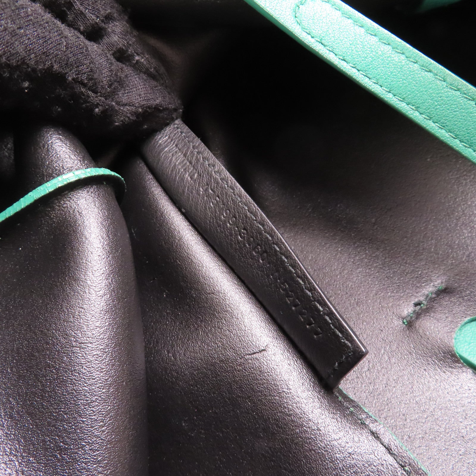 BALENCIAGA Tote Bag Calfskin Leather 475199 Green