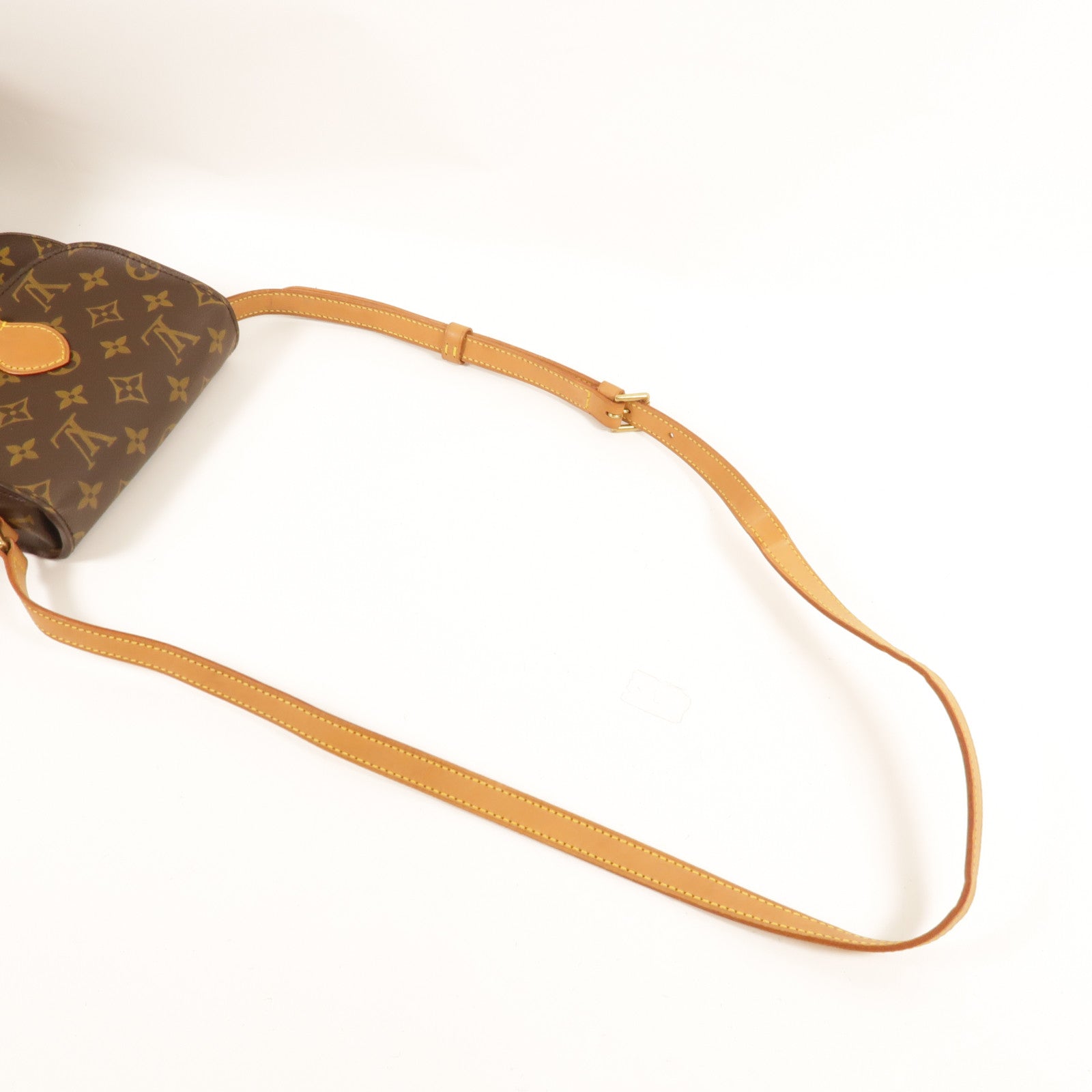 LOUIS VUITTON Monogram Saint Cloud PM金扣肩背袋