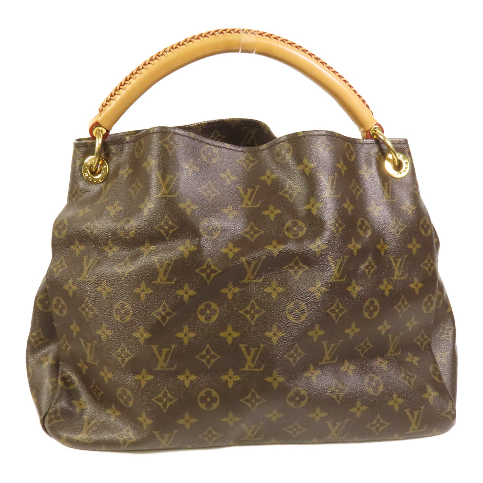 LOUIS VUITTON Monogram Artsy MM金扣肩背袋