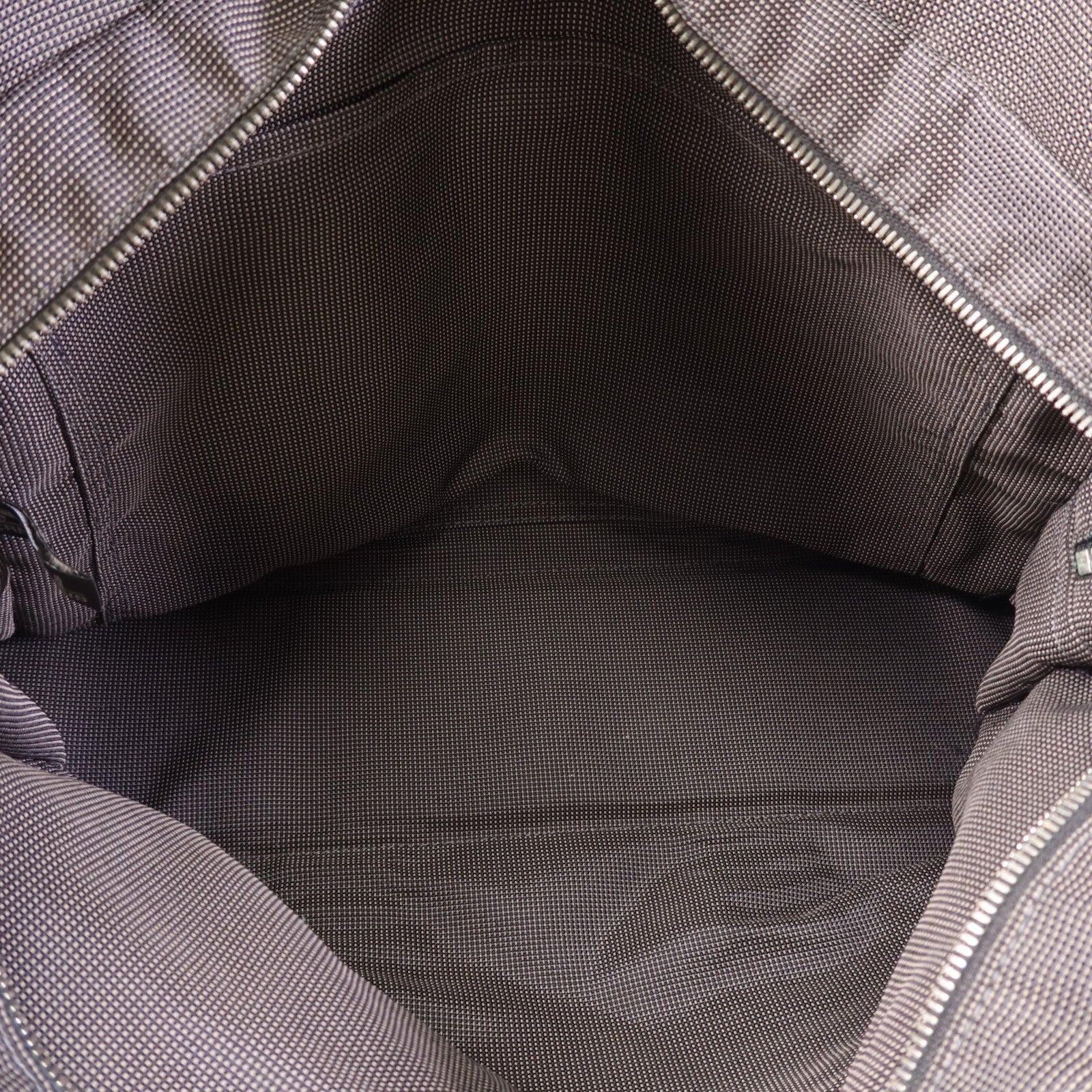 HERMES 帆布Herline GM銀扣手挽袋