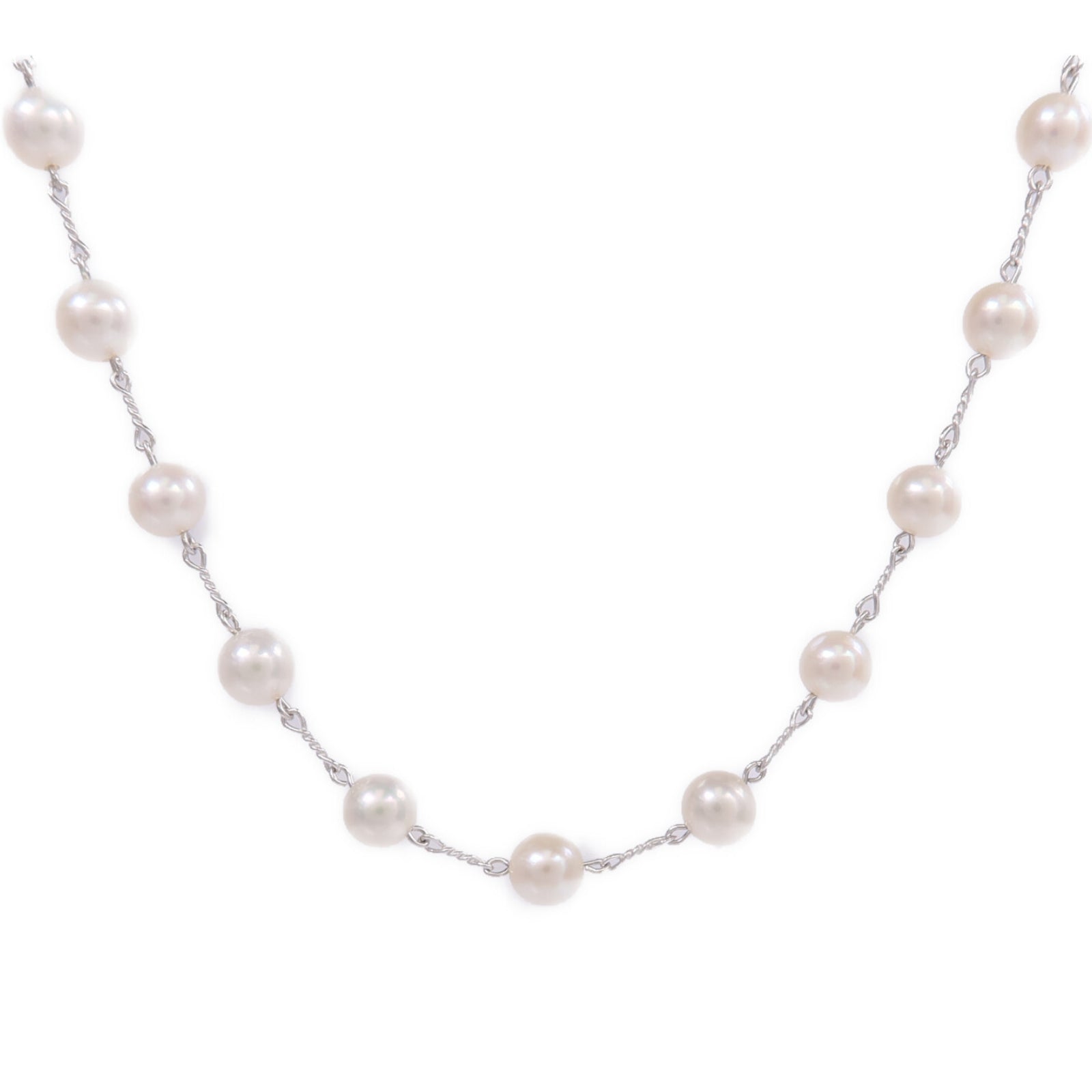 JEWELRY 18K白金Pearl Necklace珍珠項鍊
