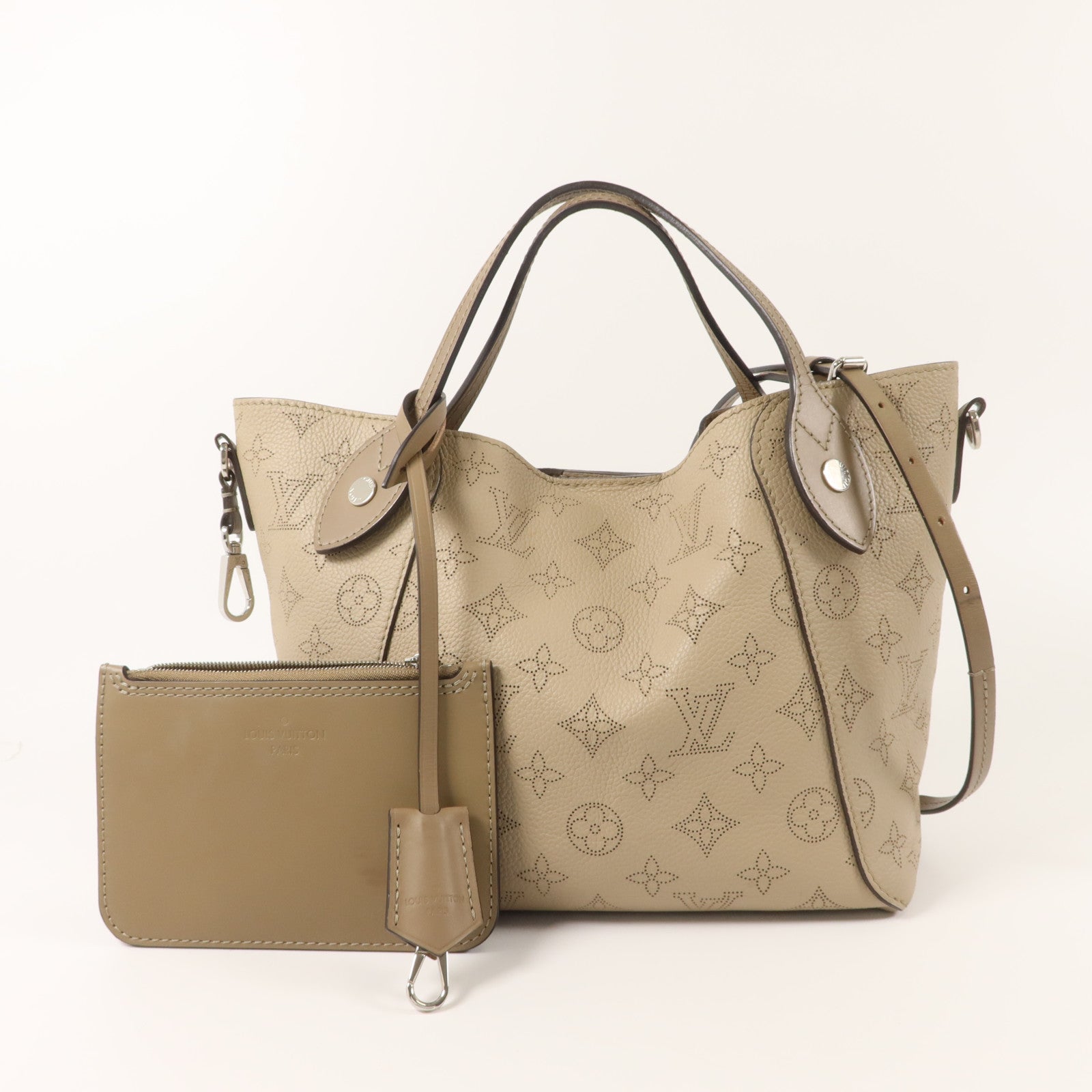 LOUIS VUITTON Mahina Hina PM銀扣手挽肩背兩用袋