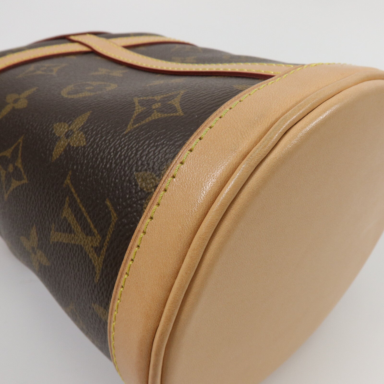 LOUIS VUITTON Monogram Duffle金扣手挽肩背兩用袋棕色