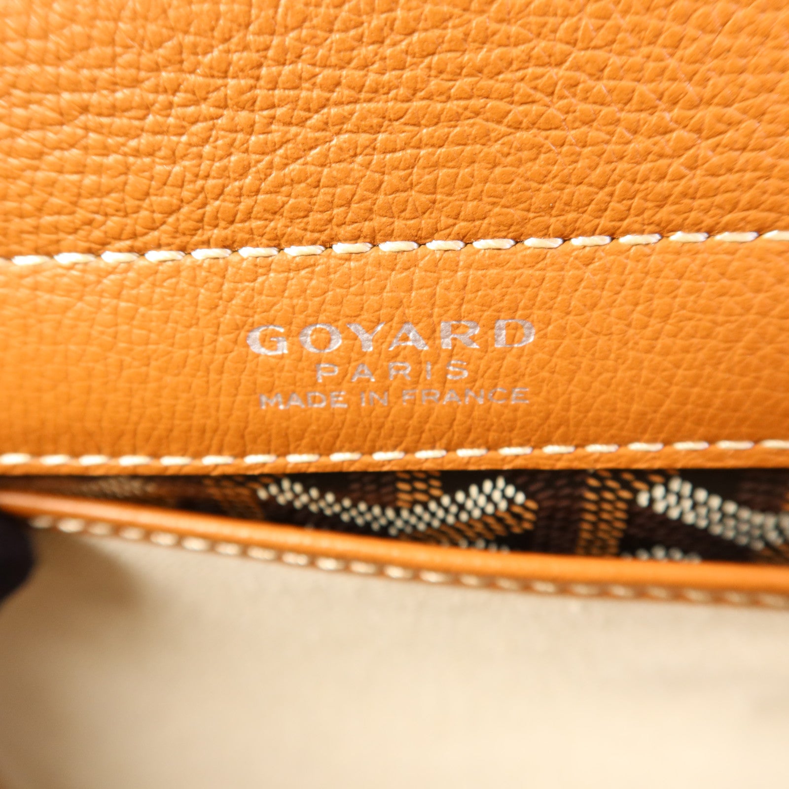 GOYARD 塗層帆布Rouette銀扣肩背袋