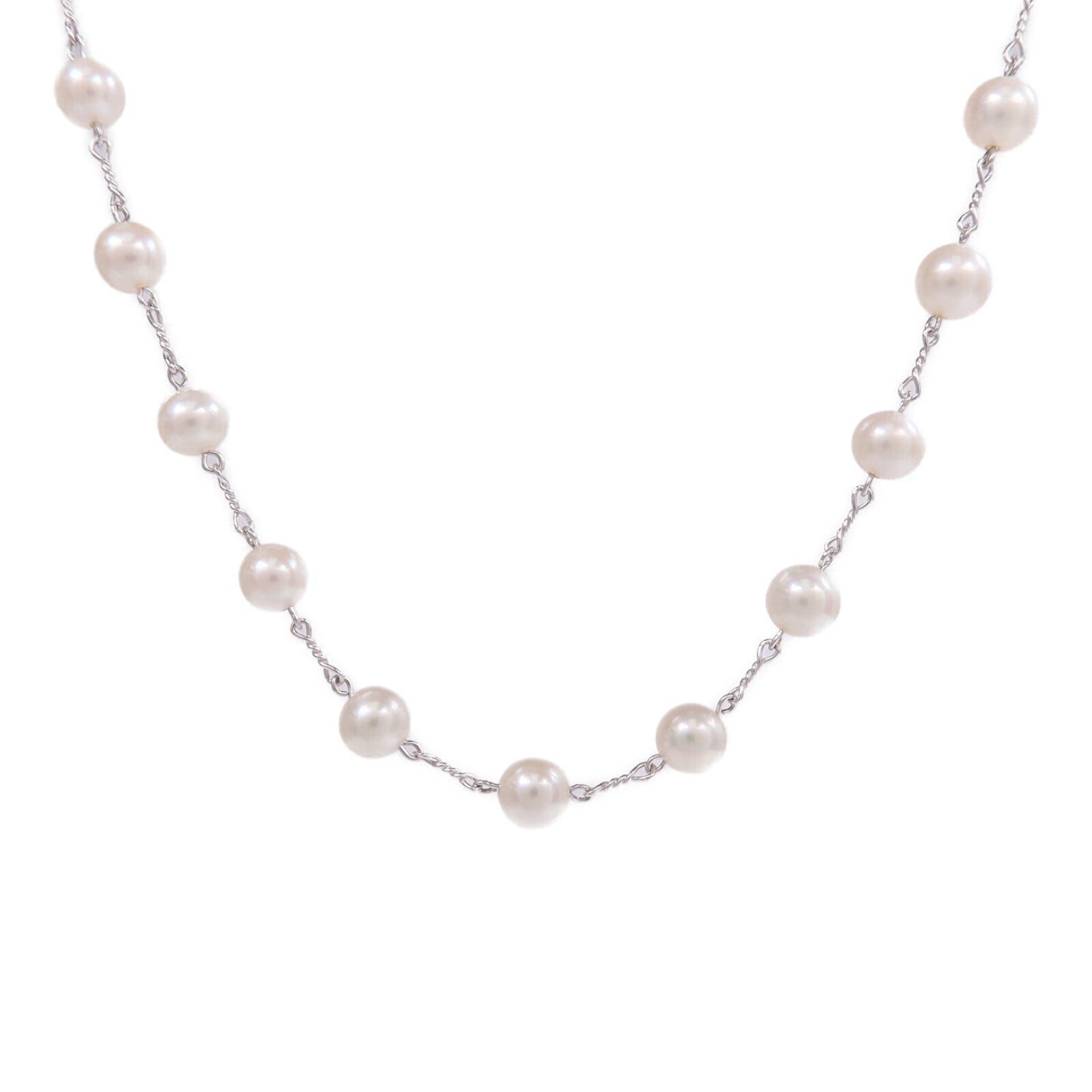 JEWELRY 18K白金Pearl Necklace珍珠項鍊