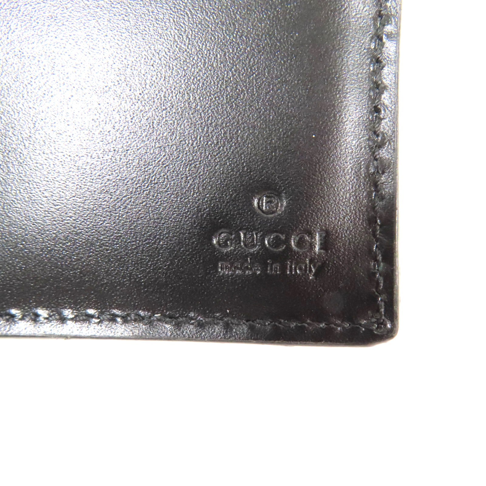 GUCCI 牛皮皮革GG Supreme Wallet錢包