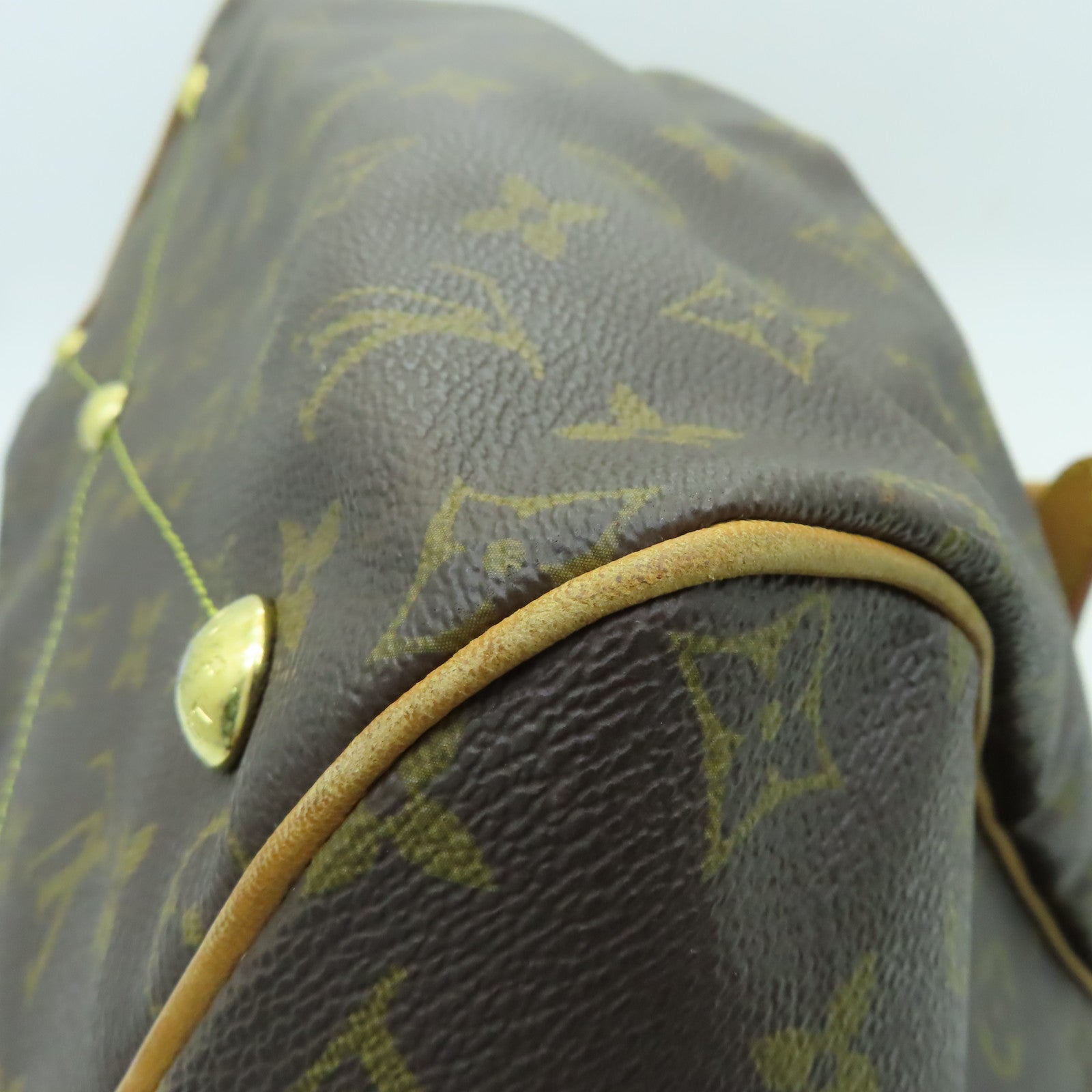 LOUIS VUITTON **【激減優惠】Monogram Tivoli GM金扣手挽袋/肩背袋啡色