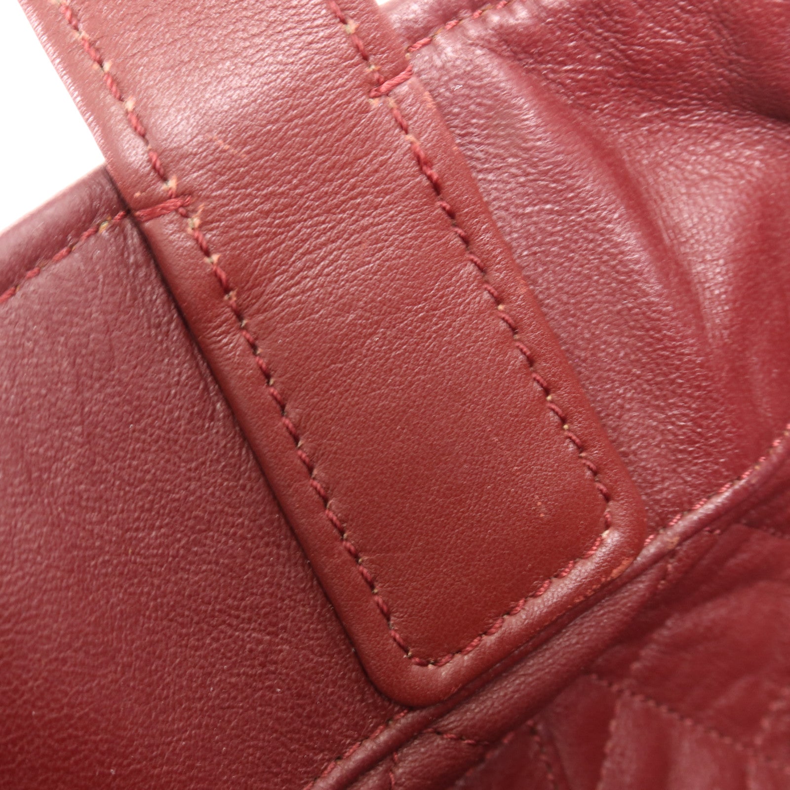 CHANEL 牛皮皮革2 Way Shoulder Bag金扣手挽肩背兩用袋