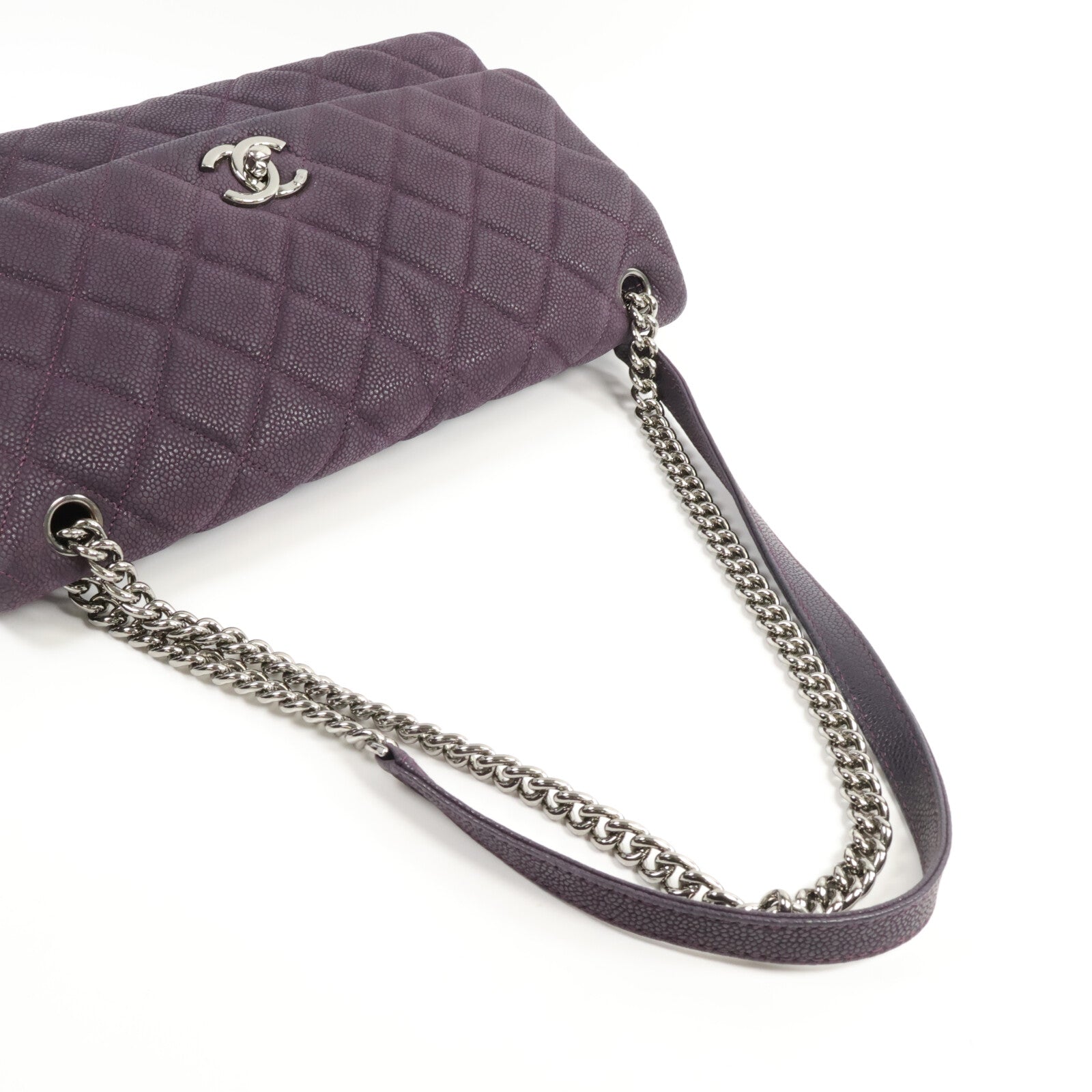 CHANEL 牛皮皮革Chain Shoulder Bag鏈帶肩背袋