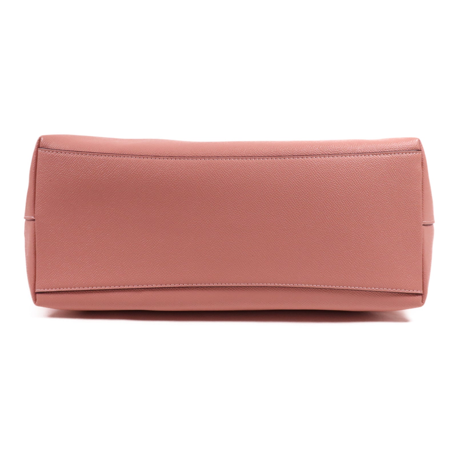 COACH 牛皮皮革Tote Bag金扣肩背袋